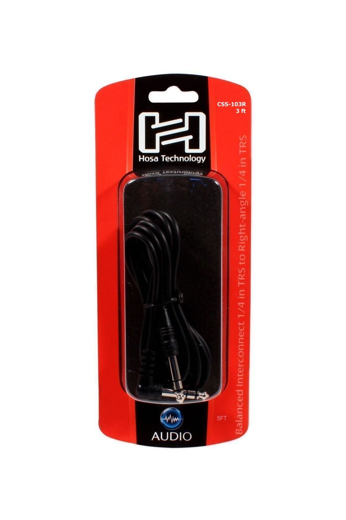 HOSA Css-103r 1/4 Inç Trs Balanslı Kablo 90 Cm