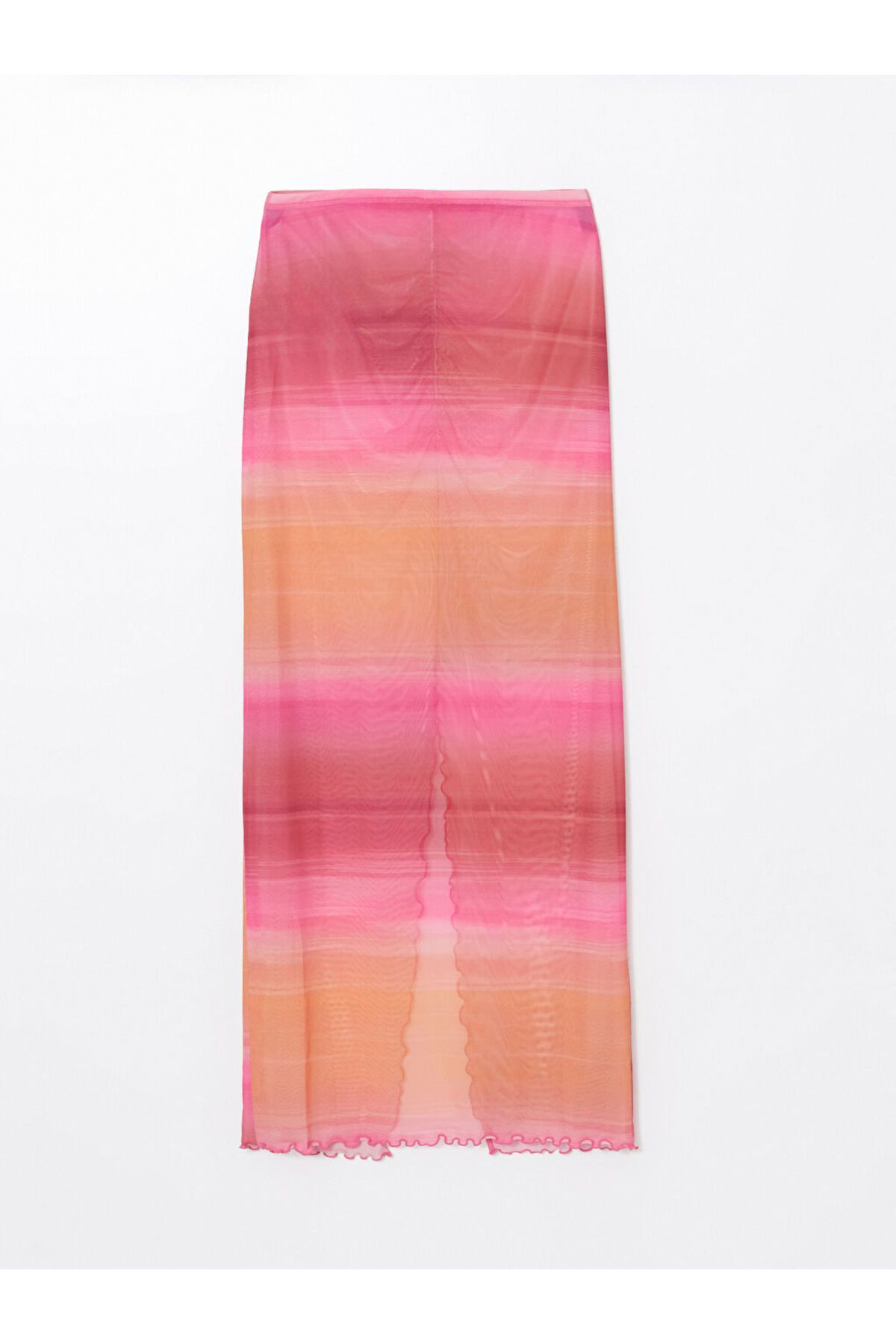 LC Waikiki-Tie Dye Patterned Blouse and Skirt Beach Set 8