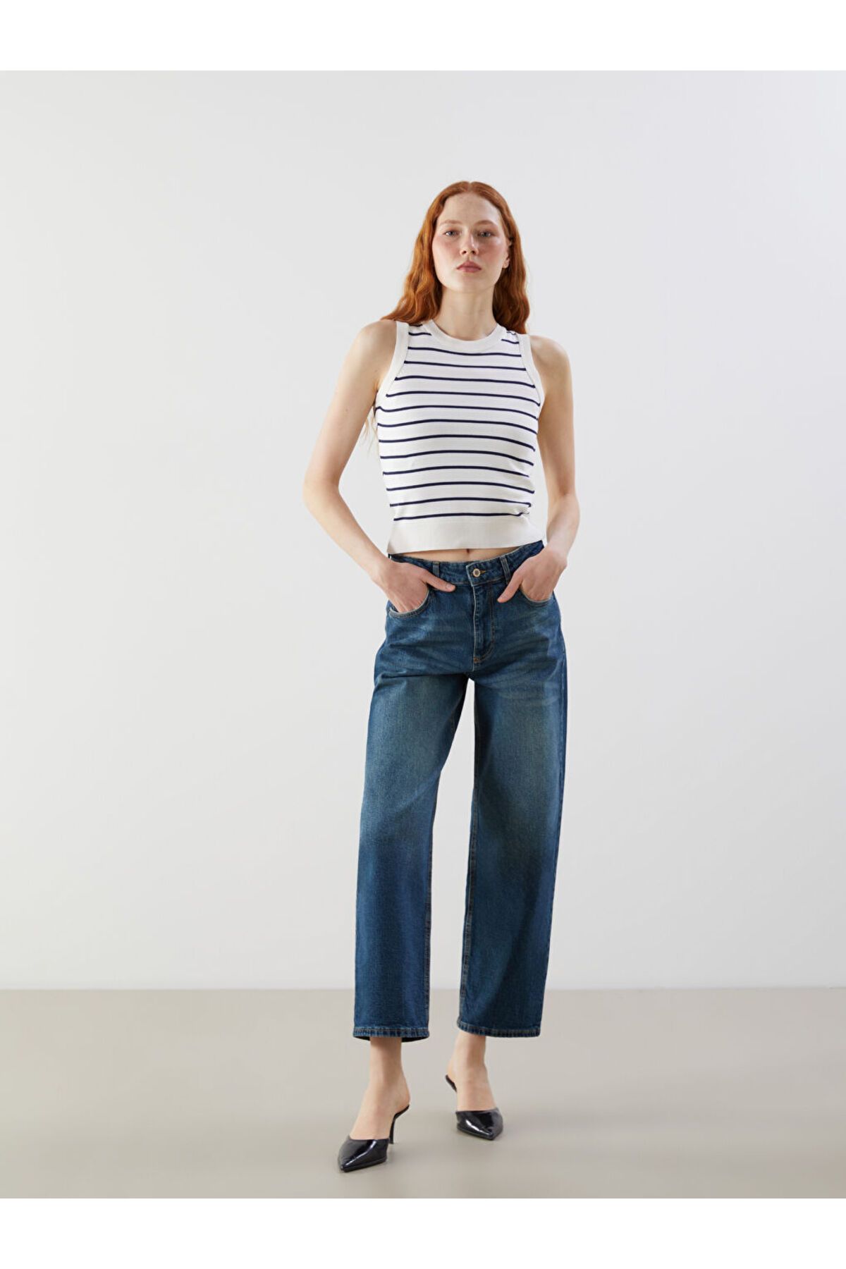 LC Waikiki Boyfriend Kadın Jean Pantolon