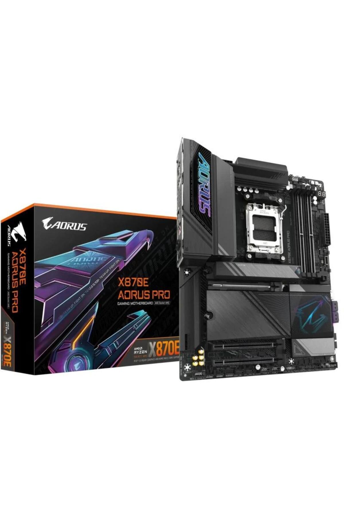 Gigabyte-Placa de baza GIGABYTE X870E AORUS PRO, AMD X870E, AM5, ATX, DDR5 5
