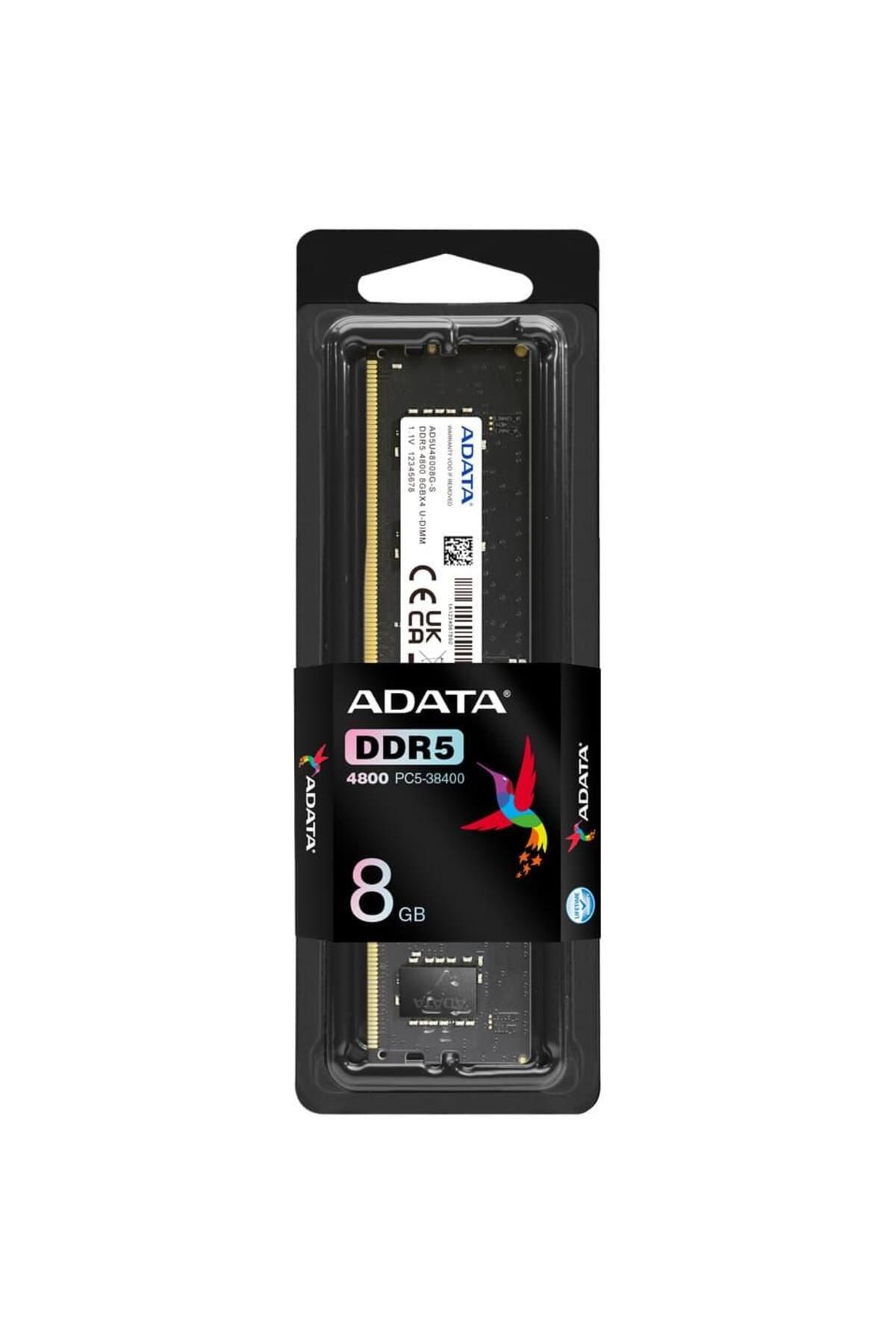 Adata-Memorie ADATA U-DIMM, 8GB DDR5, 4800MHz CL40 3