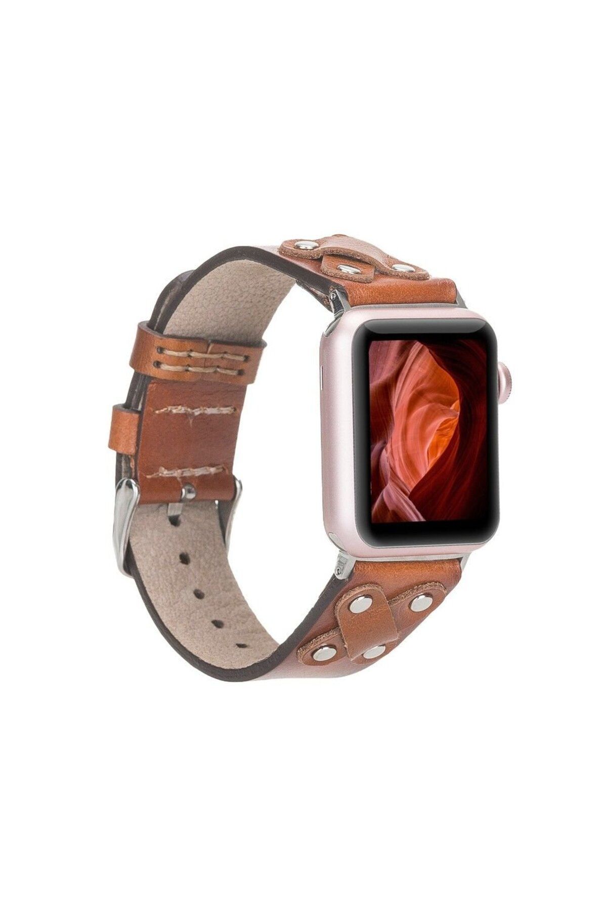 TimeStart Model Watch Uyumlu Deri Kordon Cross 42-44-45mm ST RST2E