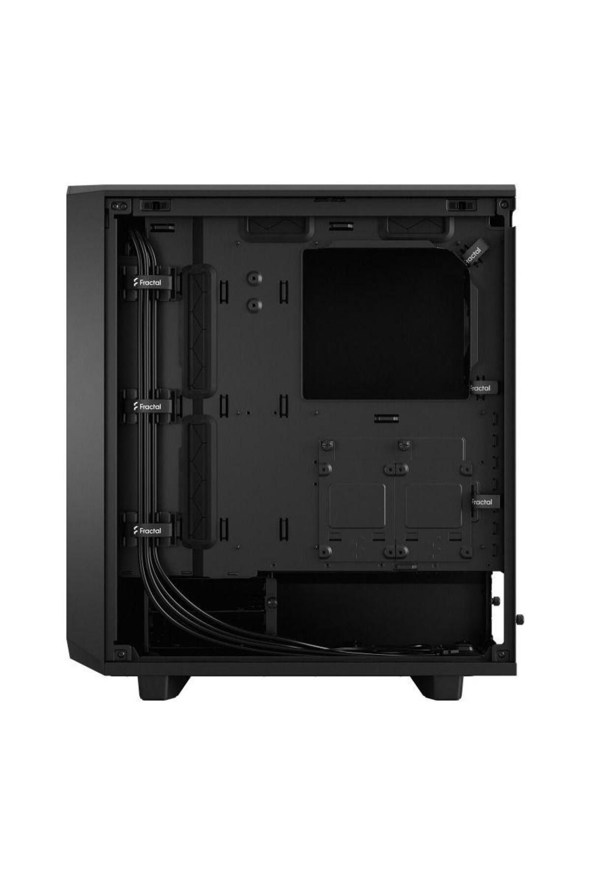 Fractal Design-Carcasa Fractal Design Meshify 2 Compact Black Solid, Middle Tower (Gri) 6