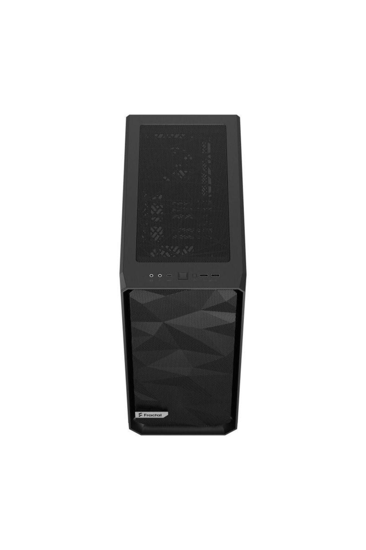 Fractal Design-Carcasa Fractal Design Meshify 2 Compact Black Solid, Middle Tower (Gri) 8