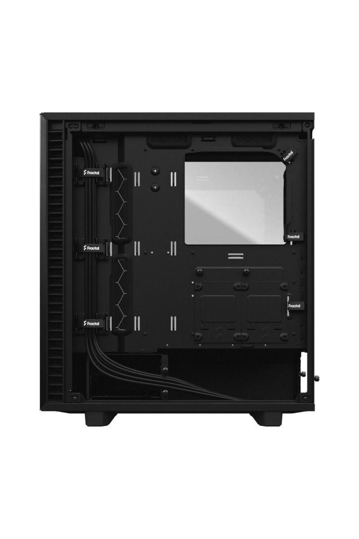 Fractal Design-Carcasa Fractal Design Define 7 Compact Dark Tempered Glass, Middle Tower, Antifonare (Negru) 5