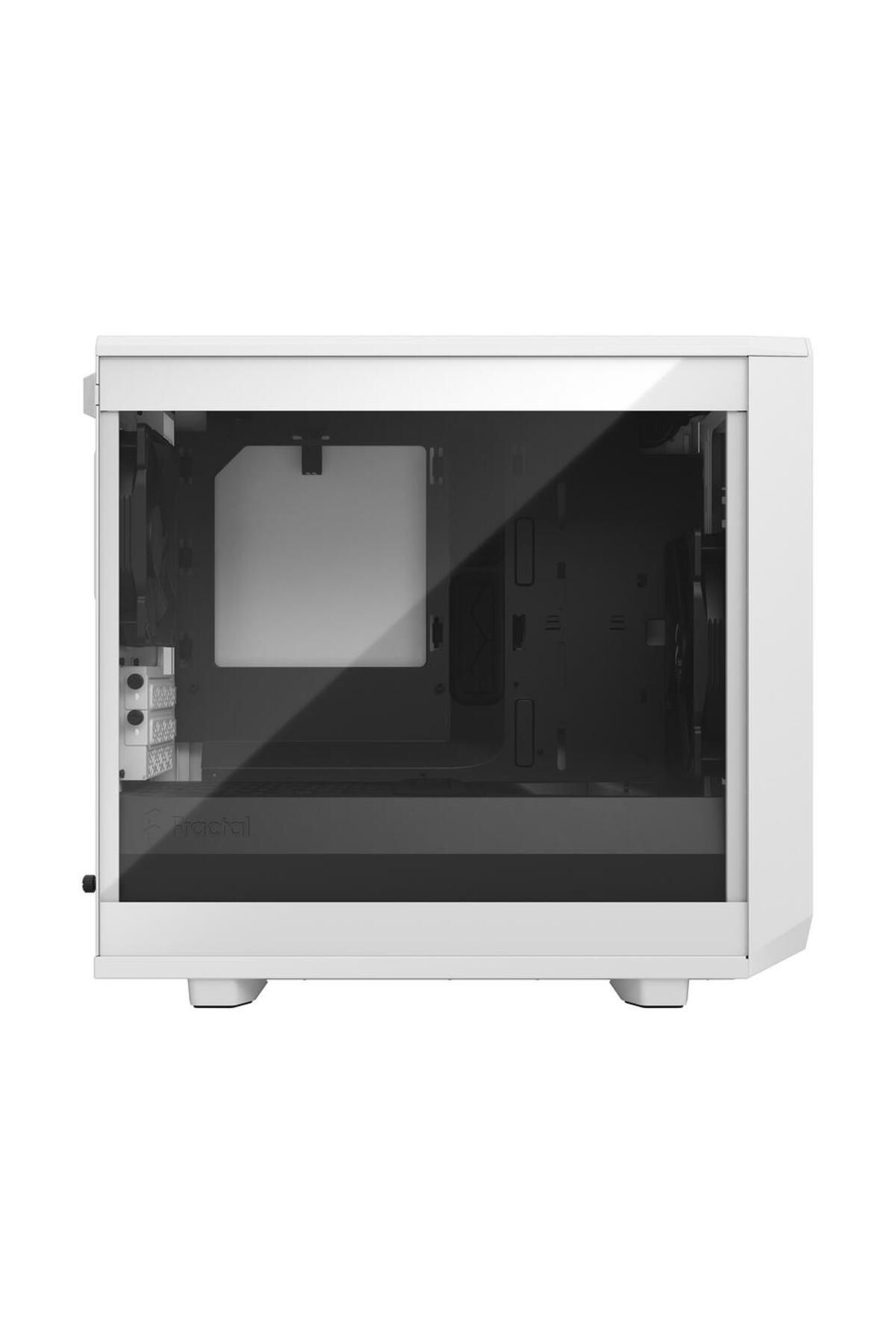 Fractal Design-Carcasa Fractal Design Meshify 2 Nano, Mini Tower, fara sursa, mITX, Mini-DTX (Alb) 3