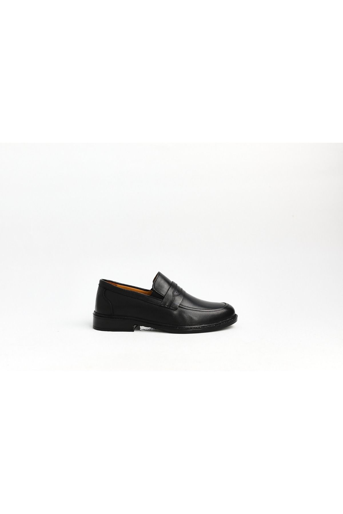 کفش های کلاسیک مردانه چرمی سیاه و سفید Greyybull Shoes