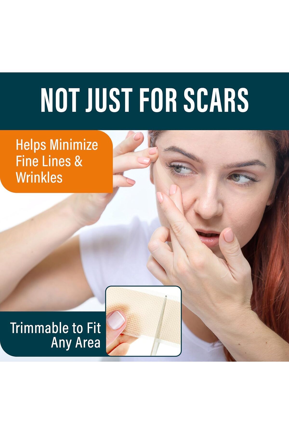 dermis-NUVADERMIS Silicone Scar Sheets - Extra Long Surgical Scars - Reusable -Pack of 4 8