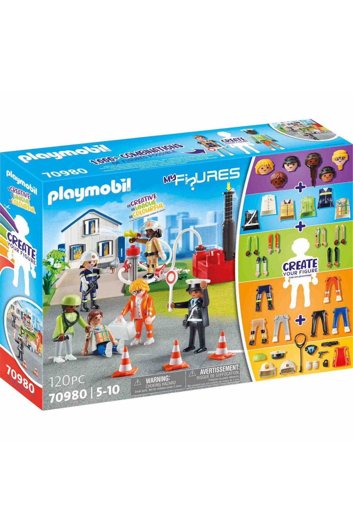 Playmobil Playmobil - Creeaza Propria Figurina - Misiunea De Salvare - One Size
