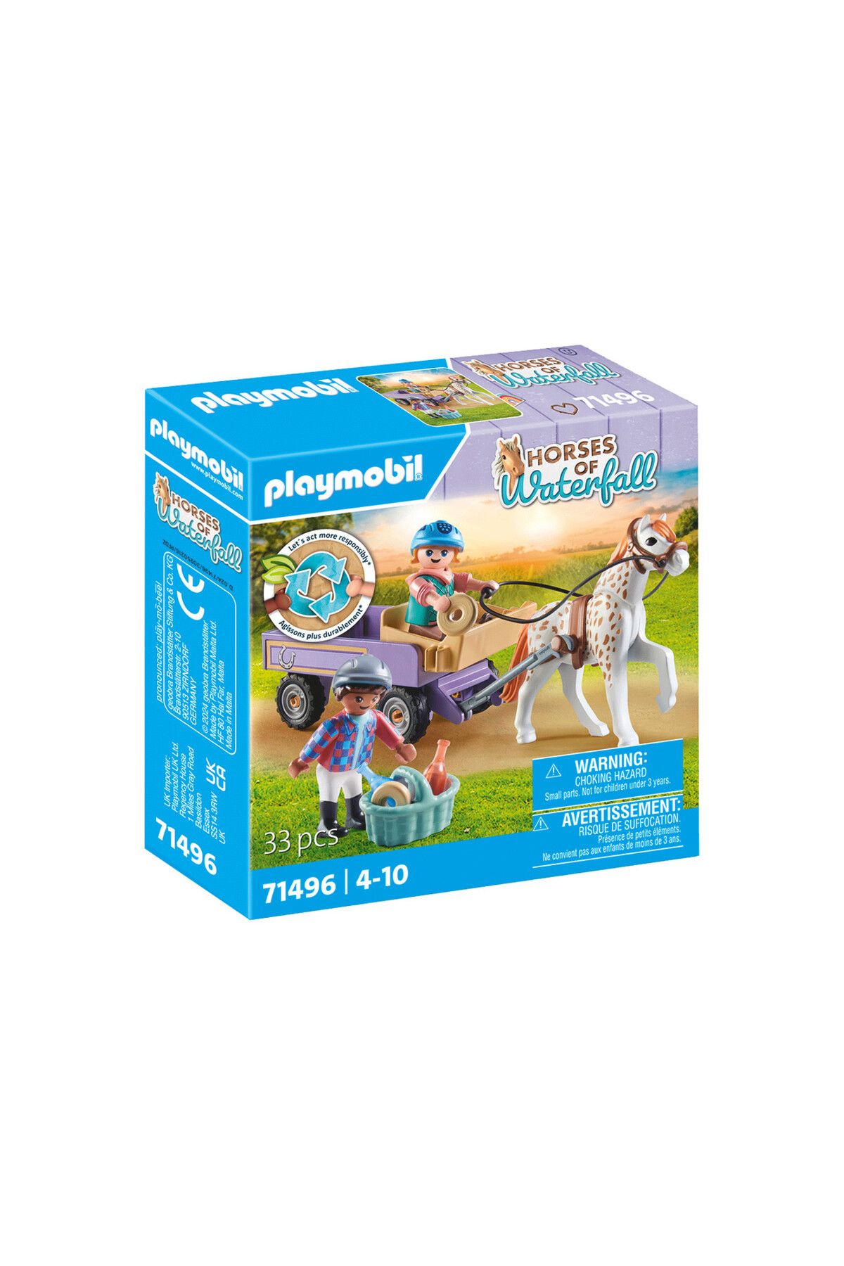 Playmobil -caruta Cu Ponei - One Size