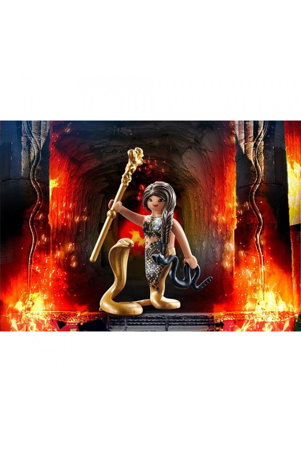 Playmobil - Figurina Femeie Cu Sarpe - One Size