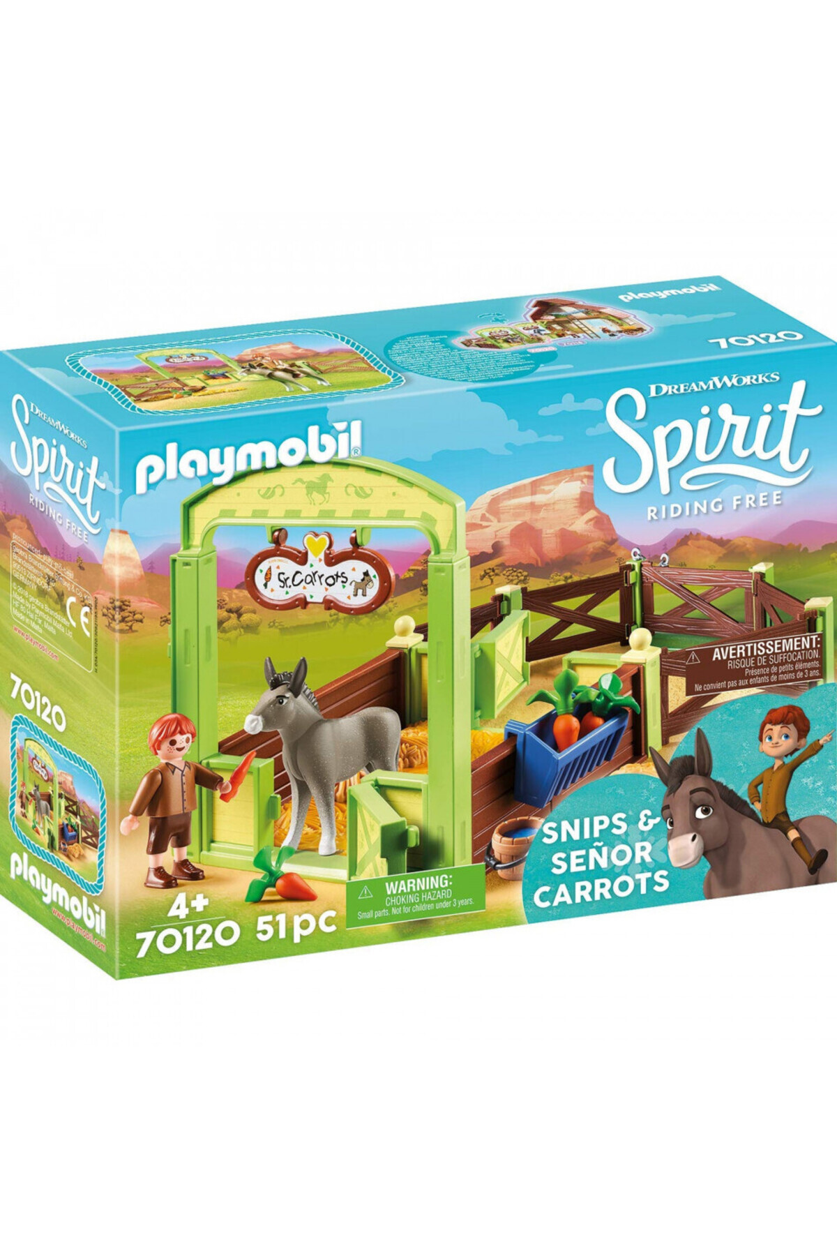 Playmobil-Playmobil - Grajd Si Copil Cu Morcovi 7