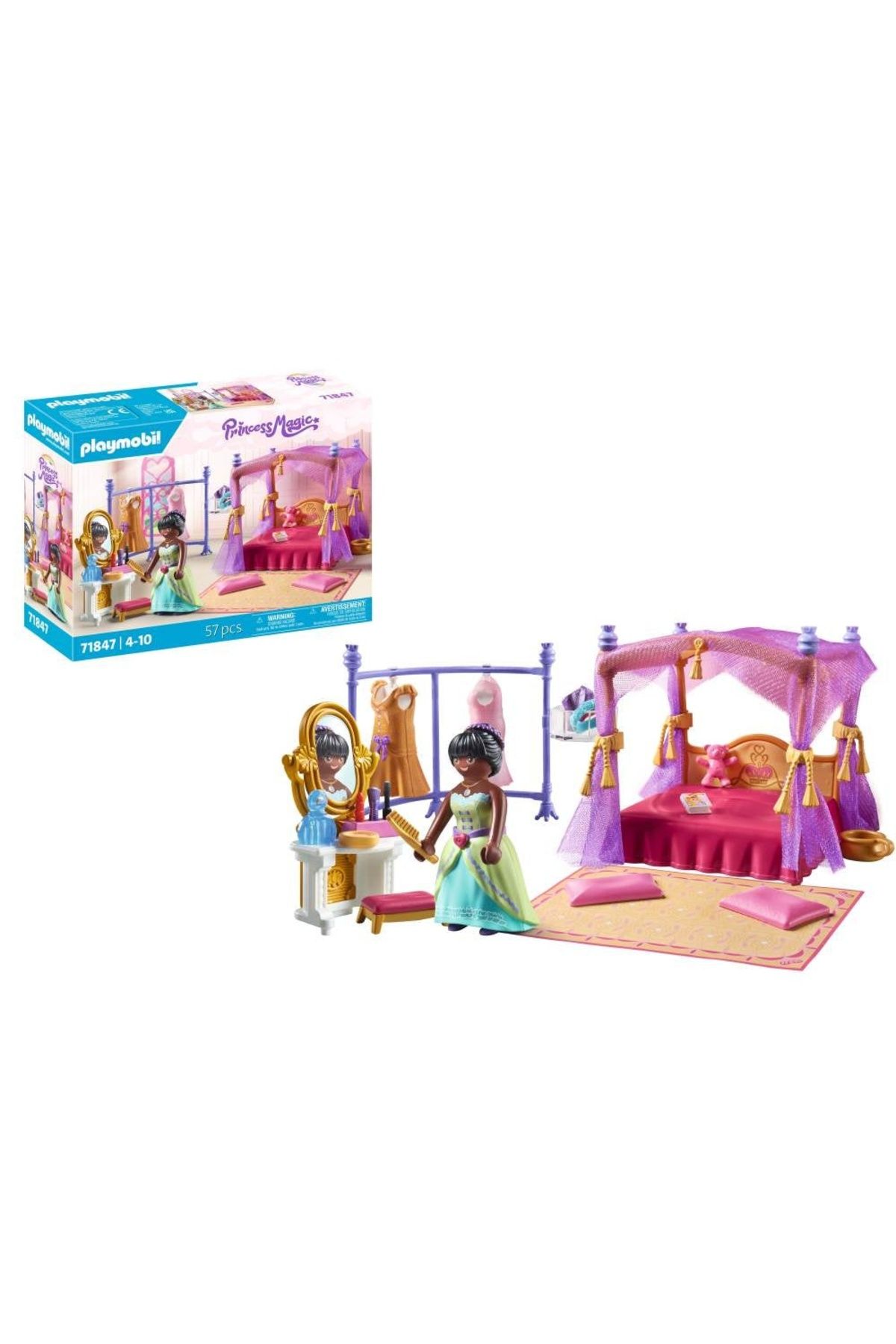 Playmobil - Dormitorul Printesei Cu Dressing - One Size