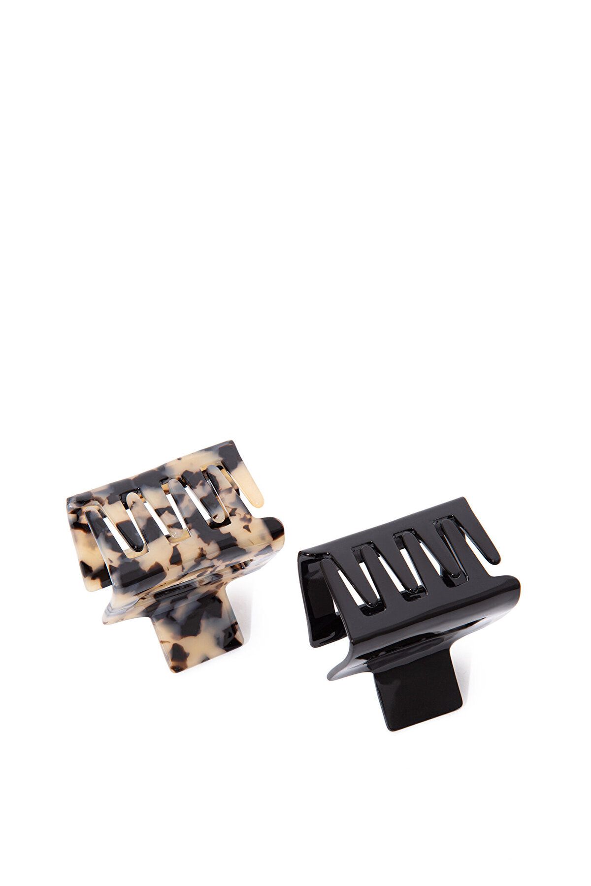 Mavi-Set of 2 Leopard Patterned Buckles 1911590 -70389 3