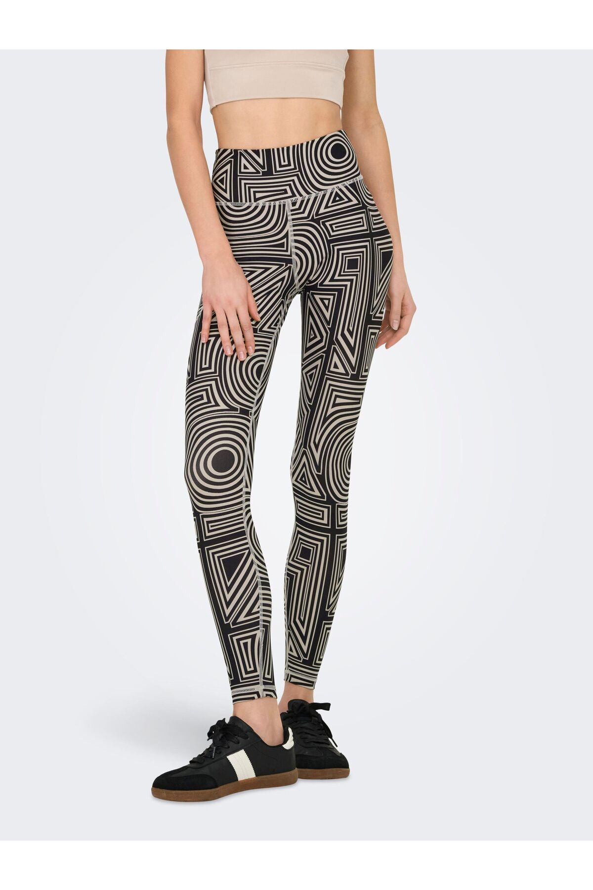 Only Play Sportleggings Onpfont-2 Skinny Fit Sportleggings für Damen - L