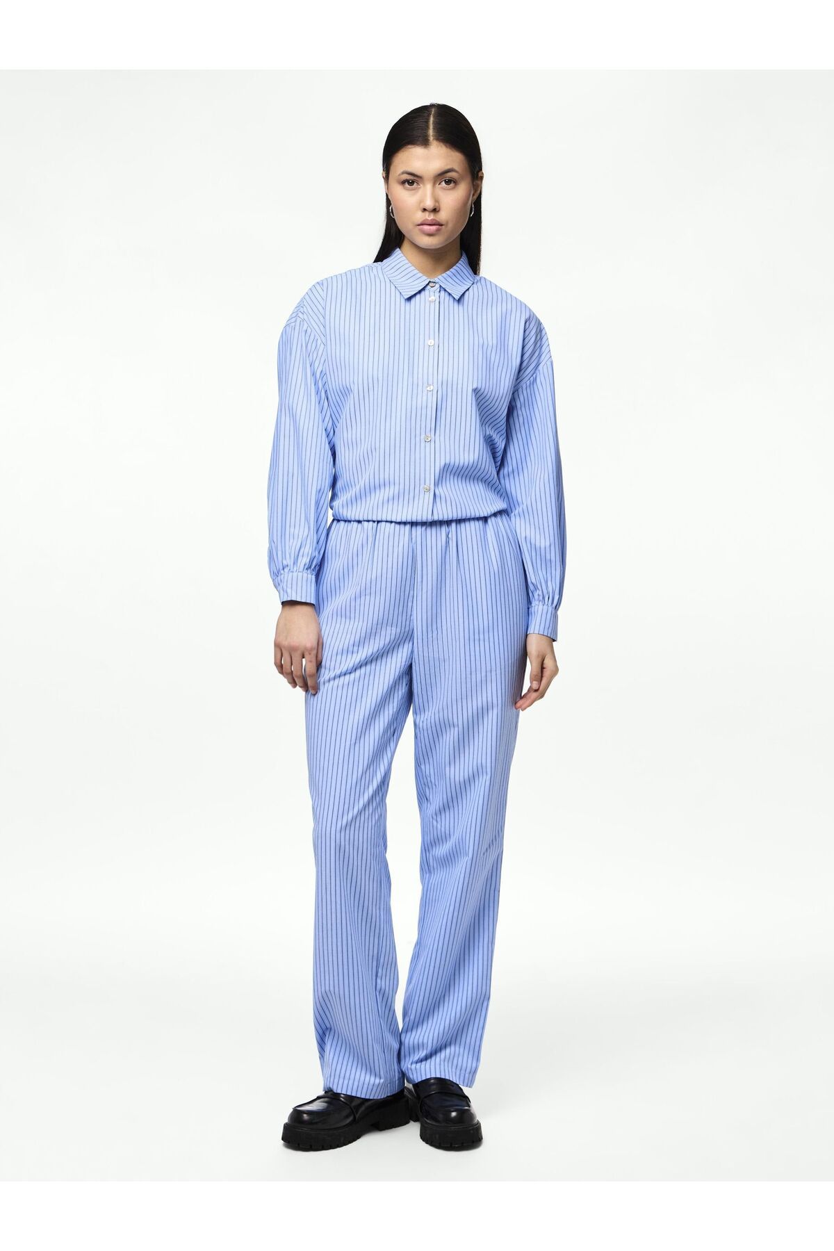 PIECES-High Waist Hose PCFOLLI 5