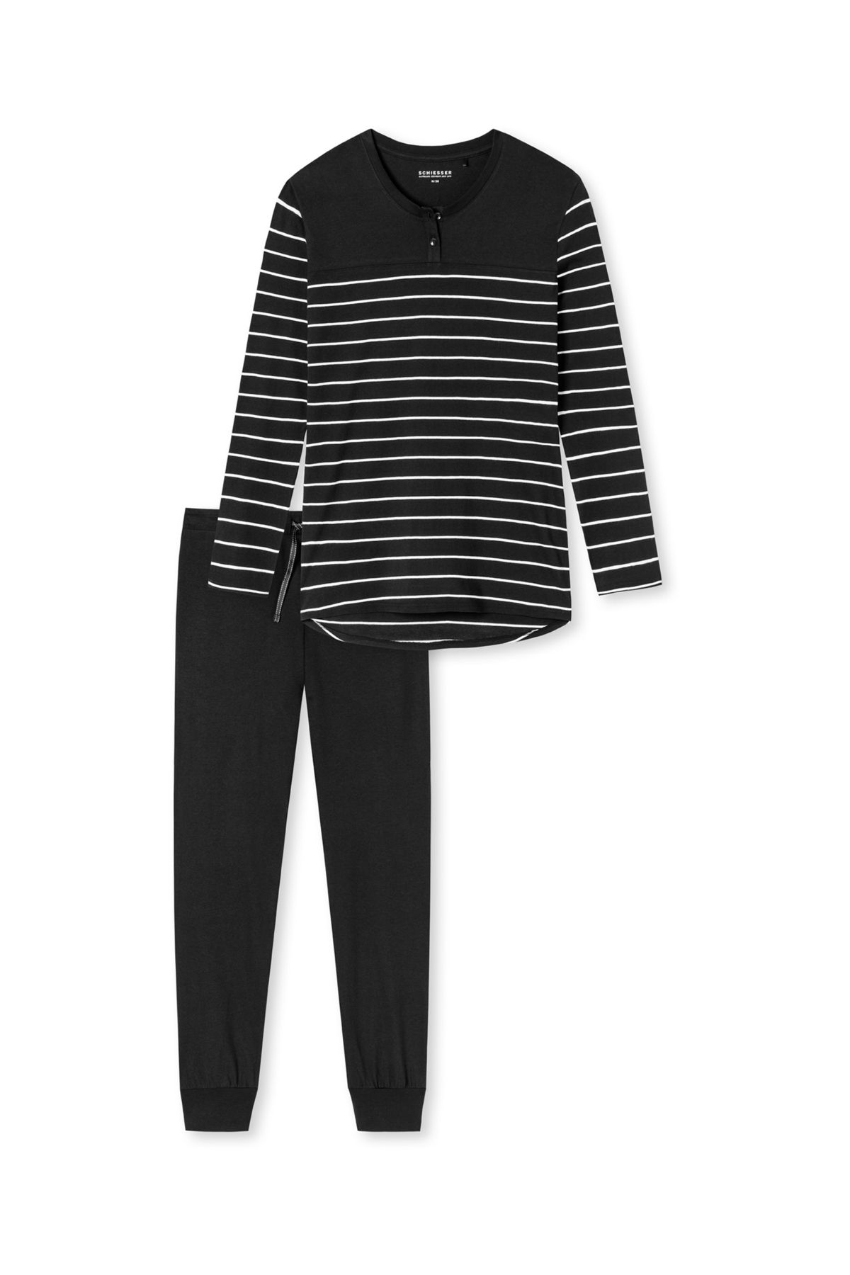Schiesser-Schlafanzug 95/5 Schlafanzug Pyjama Schlafmode Bequem 7