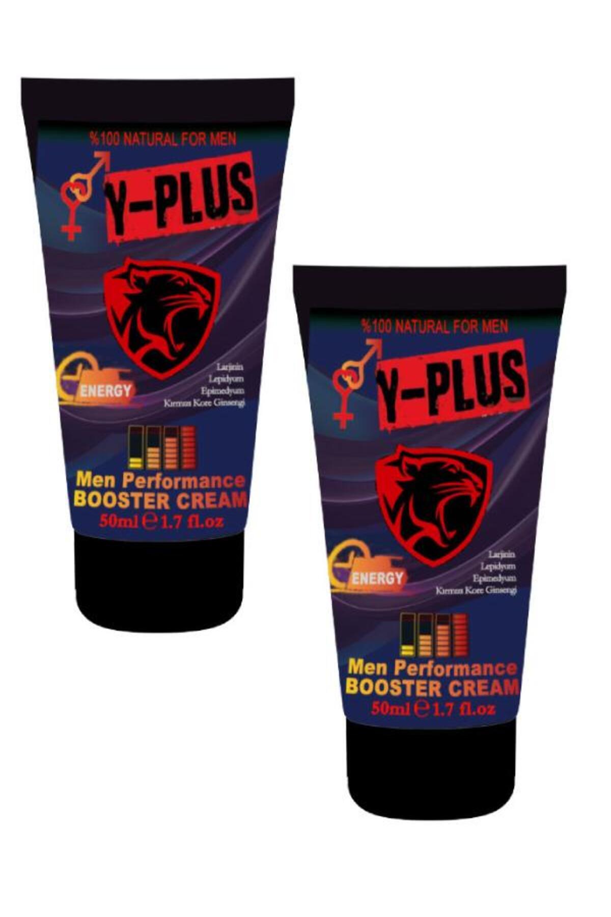 Y Plus Y Pluss Erkekler İçin Süremi Uzatan Bakım ve Mesaj Kremi 50 ml x 2 adet
