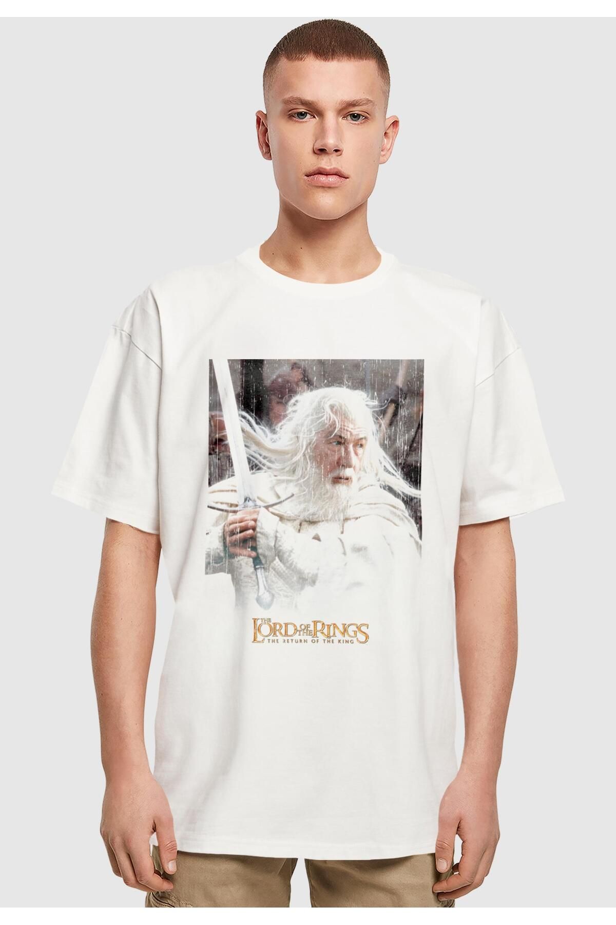 Merchcode-Lord of the Rings - Gandalf Heavy Oversize Tee 3
