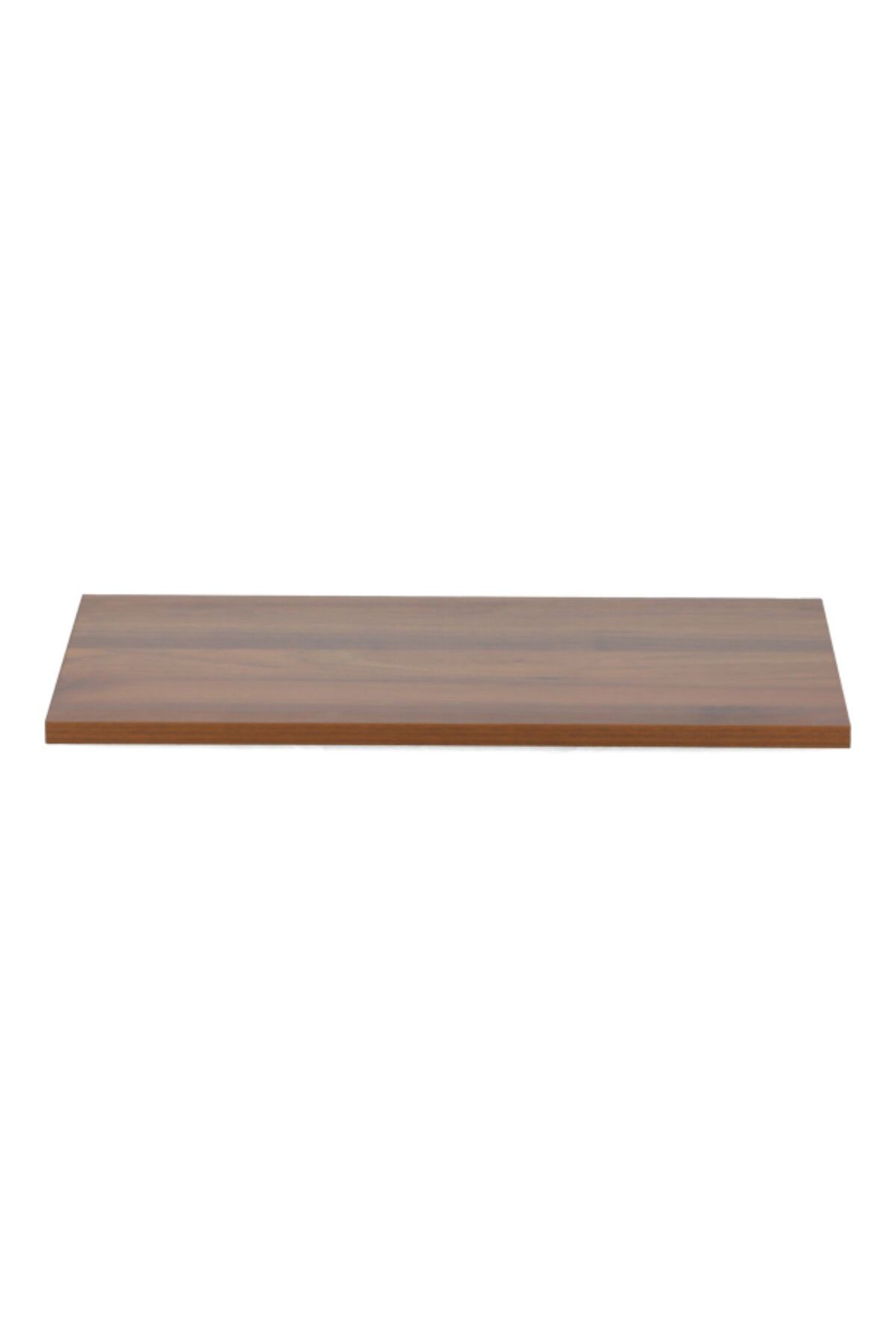 micasa-رف خشبي عائم مستطيل الشكل بتصميم أنيق وعصري، مثبت على الحائط، 90 × 30 سم 1