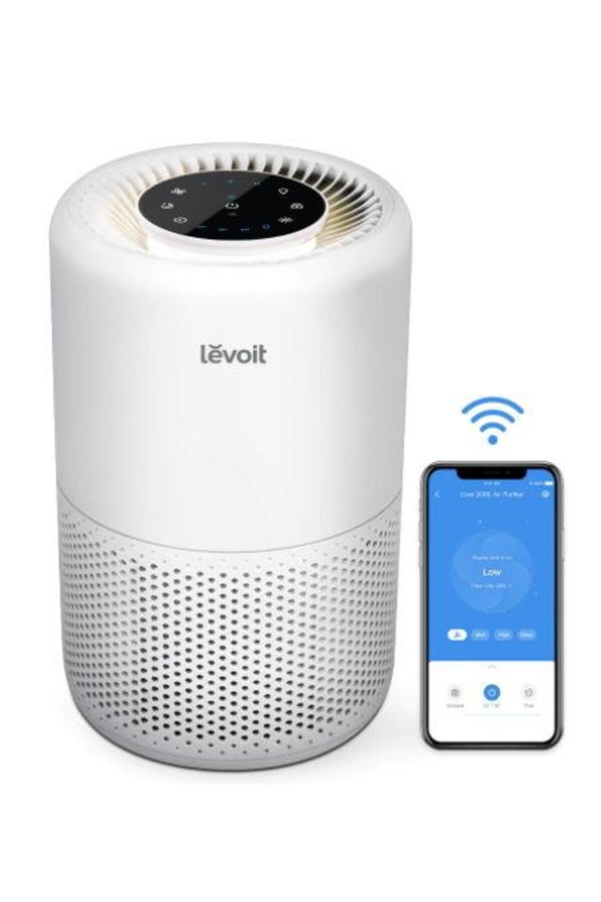 Levoit-Purificator de Aer Smart Levoit Core 200S, Wi-Fi, Filtru 3 in 1 True HEPA H13 2