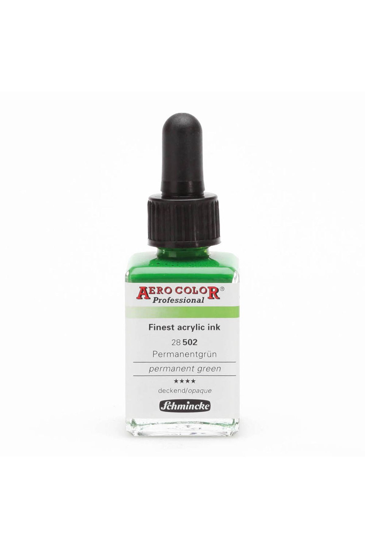 Schmincke Aero Color Professional 28ml Permanent Green 502