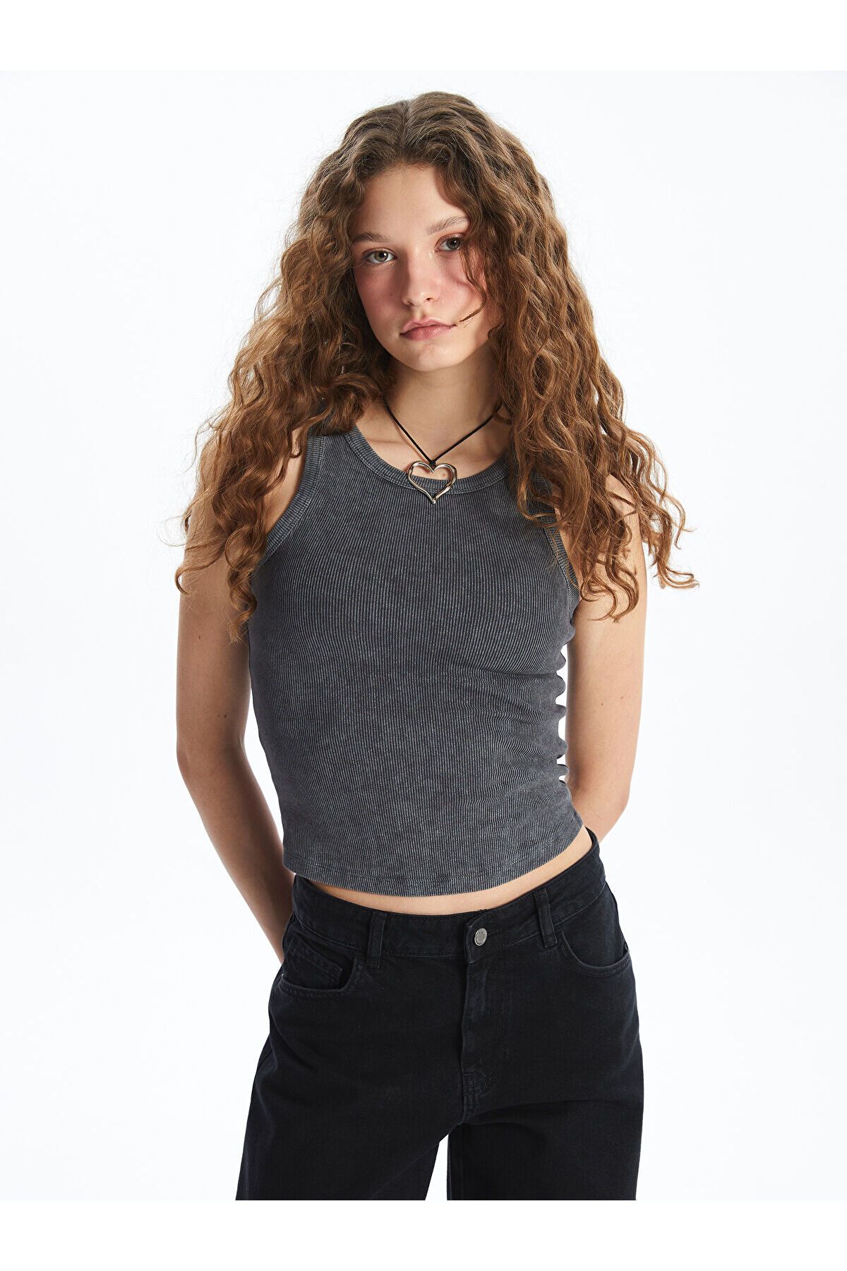 LC Waikiki-Women's Crew Neck Plain Athlete 1