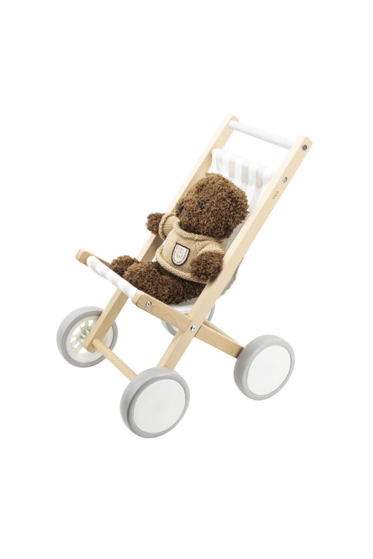 Viga Carucior Gri Pentru Papusi, Viga - One Size
