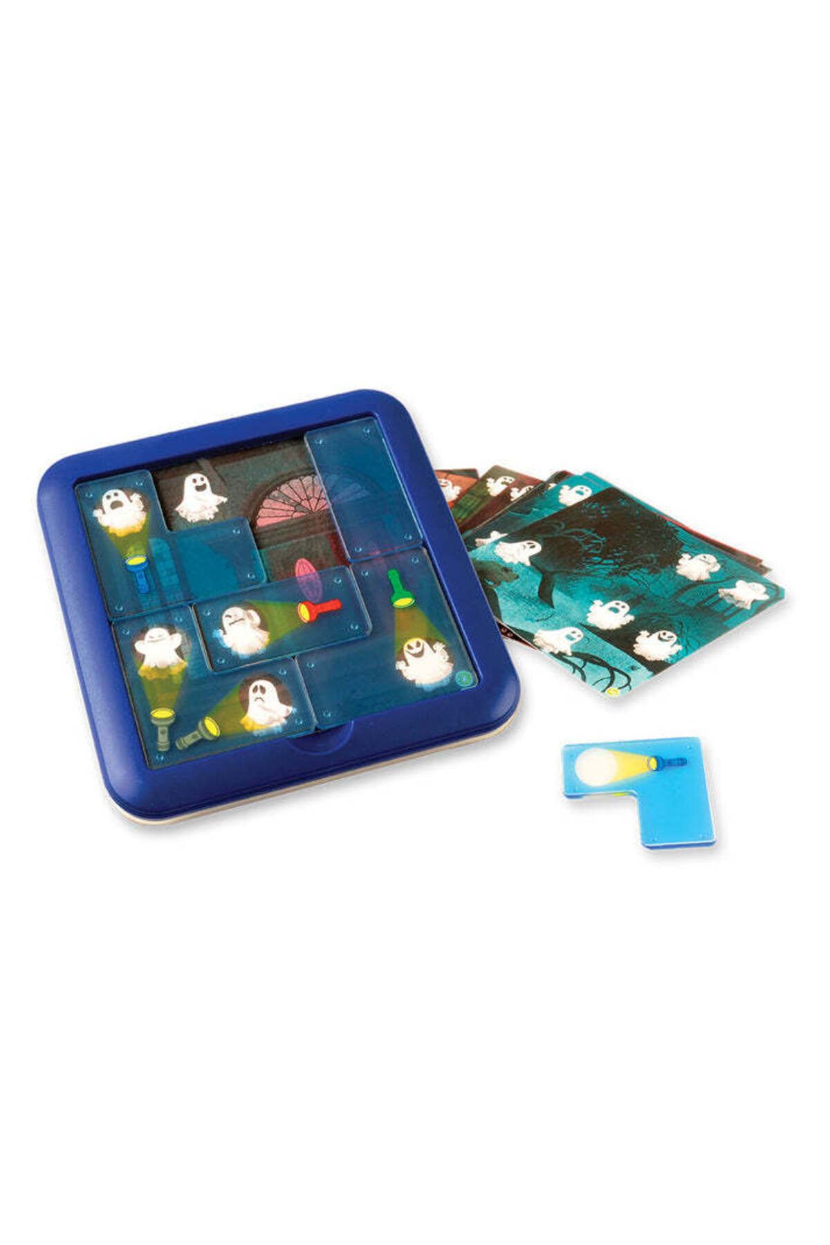 Smart Games - Ghost Hunters, Joc De Logica Cu 60 De Provocari, 6+ Ani, Editie Lb. Romana - One Size