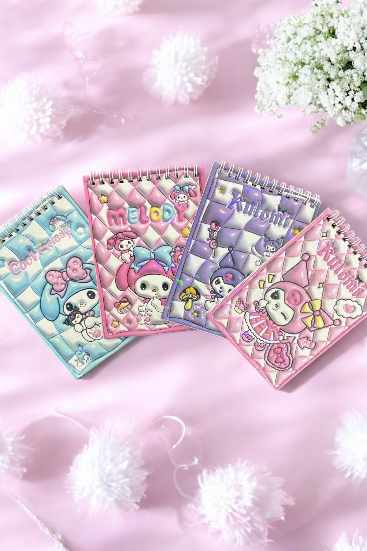 Piramit Kırtasiye-My Melody Sticker Notebook A6 Sticker Notebook 6