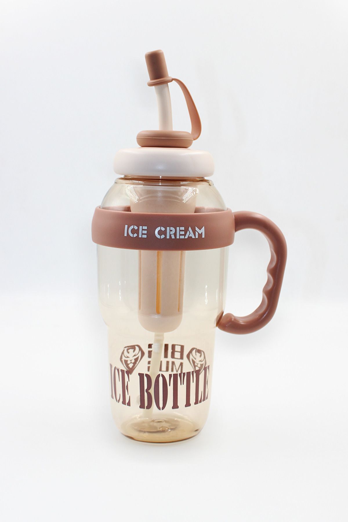 Getmaxxx-Ice Bottle - Flask with Straw 1