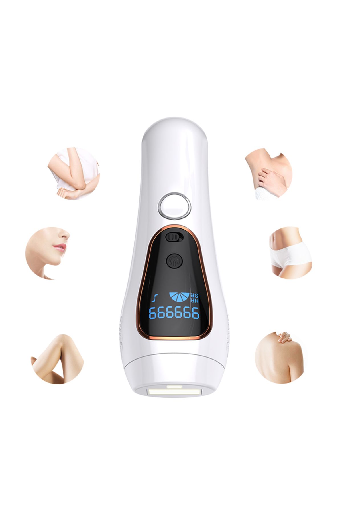 COOYA-Ipl Laser Permanent Hair Remover, Electric Compact, Suitable for Home Use, Does Not Hurt the Skin 3