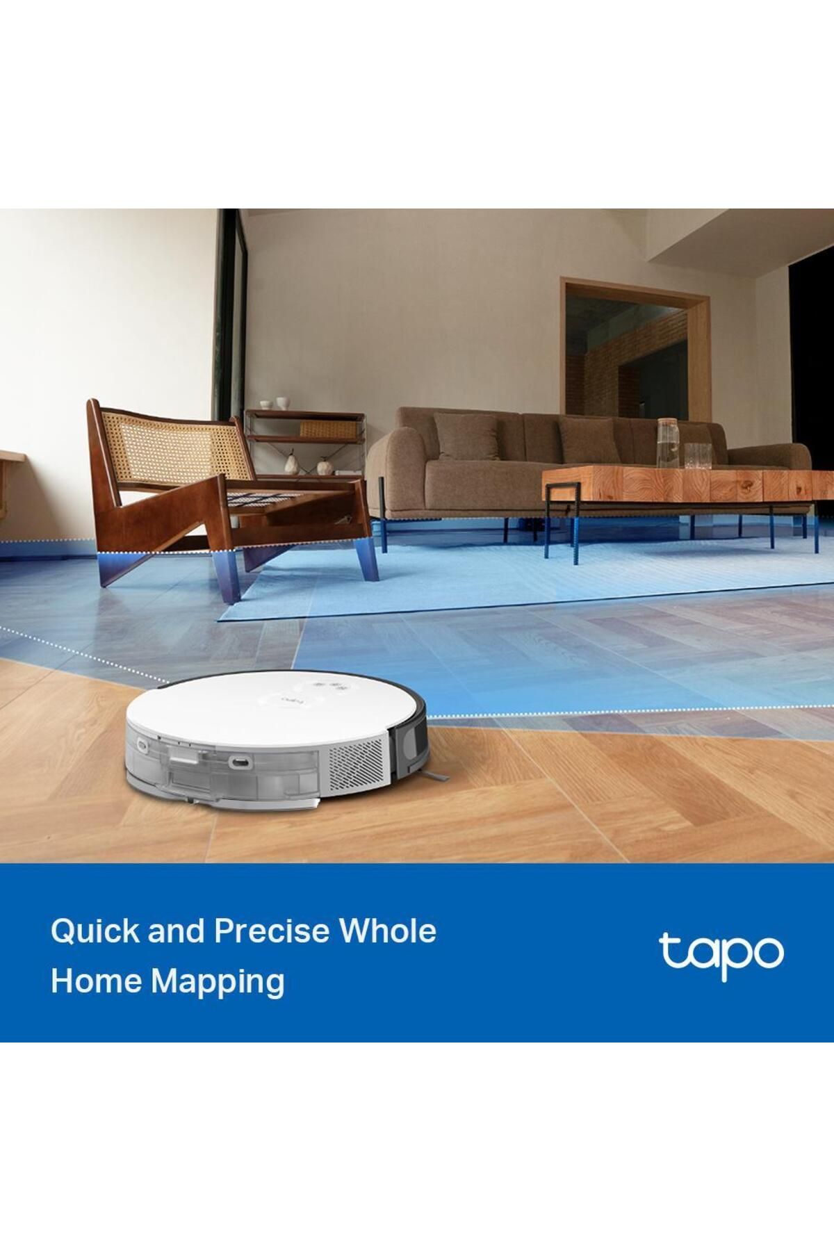TP-LINK-Robot aspirator TP Link Tapo RV20, Autonomie 3 ore, Navigare LiDAR 4