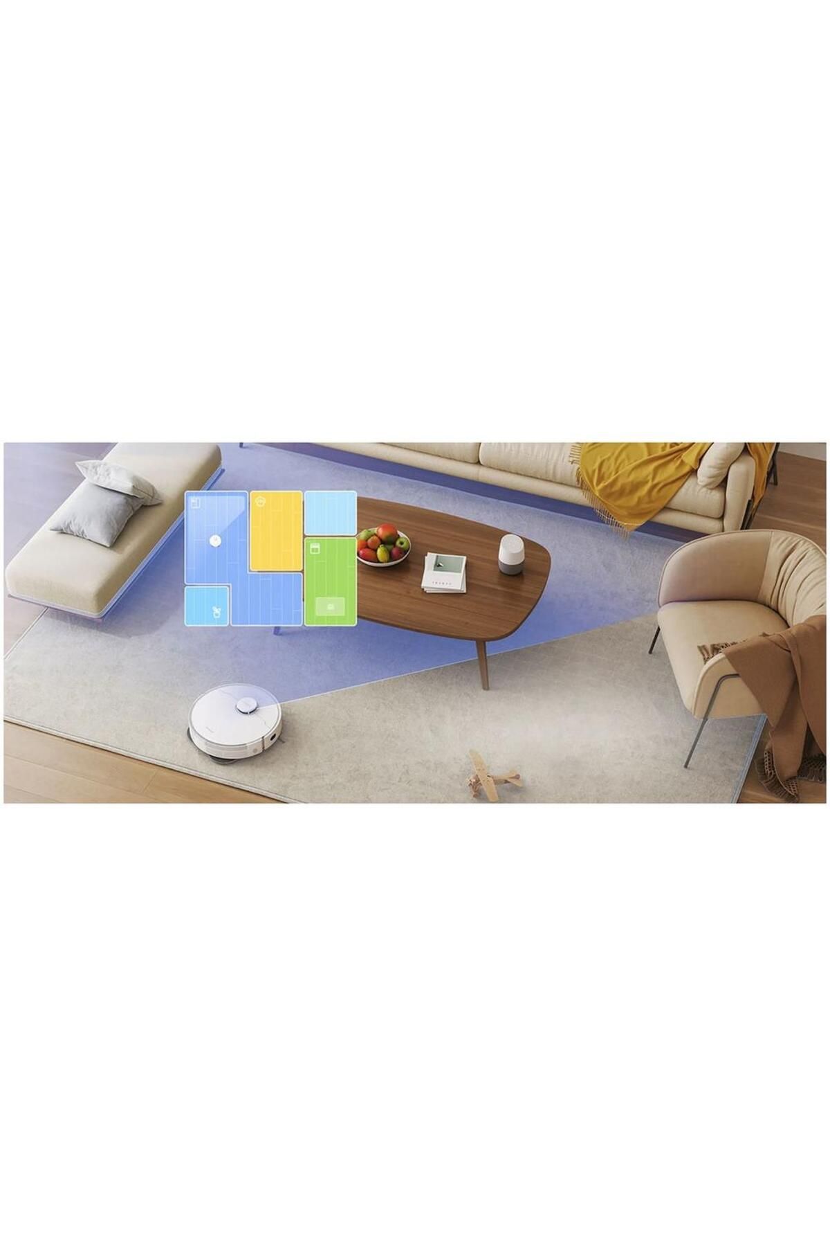 Dreame-Dreame L10s Plus RLL42SD robot vacuum cleaner with mop, 4l automatic emptying station, 7000Pa 15