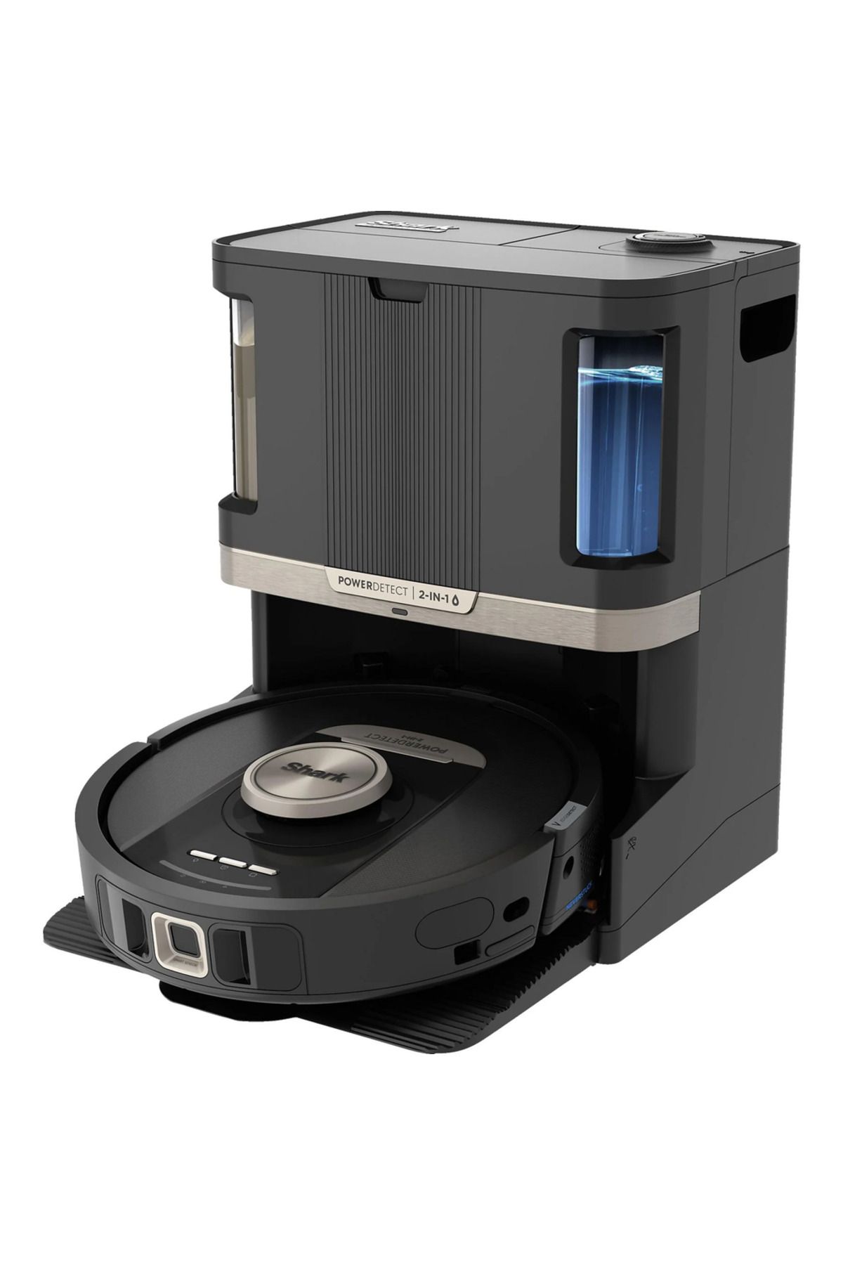 Shark-Aspirator robot Shark PowerDetect NeverTouch Pro RV2800ZEEU 2-in-1, Rezervor 1.7 l (Negru) 2
