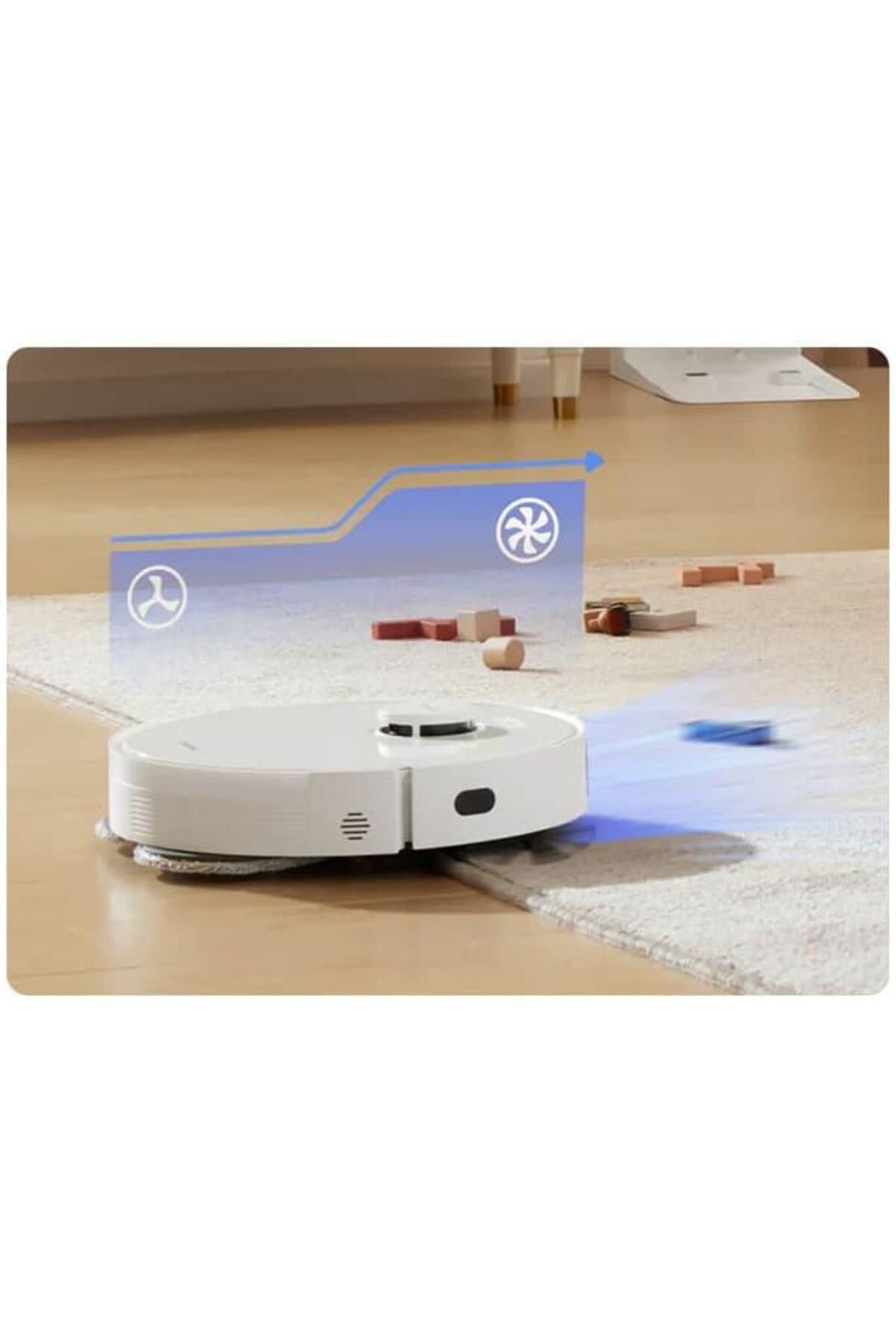 Dreame-Dreame L10s Plus RLL42SD robot vacuum cleaner with mop, 4l automatic emptying station, 7000Pa 10