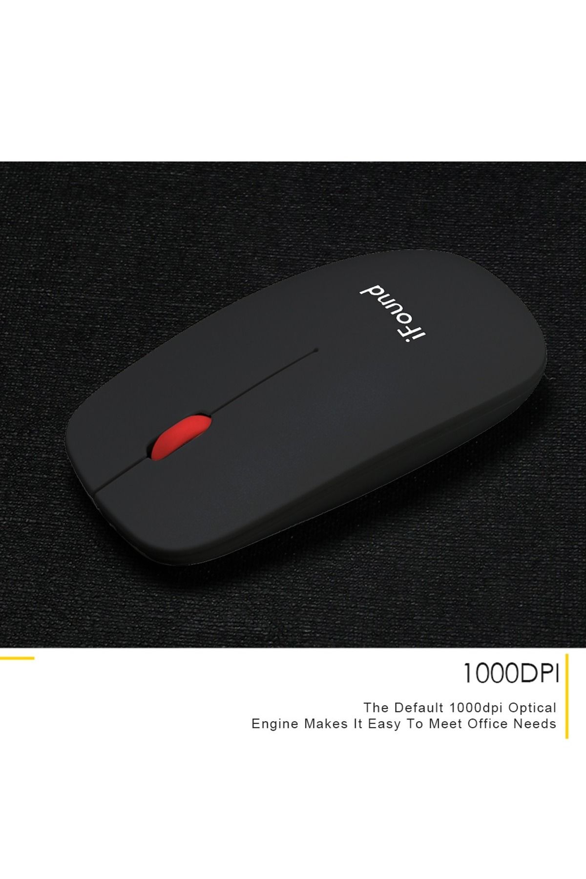 IFound-2.4G Wireless Keyboard and Mouse,USB Compact Full Size Keyboard Mouse Combo 6
