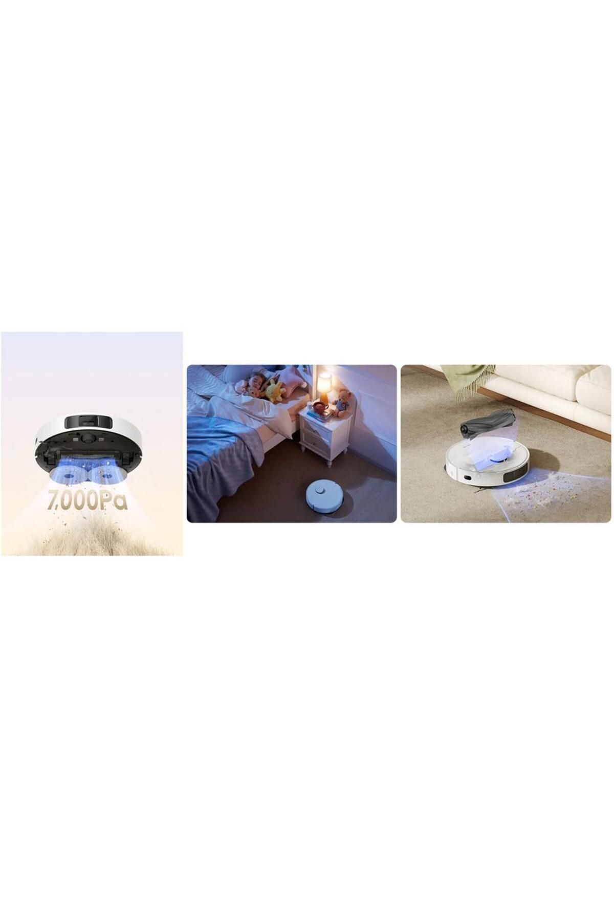 Dreame-Dreame L10s Plus RLL42SD robot vacuum cleaner with mop, 4l automatic emptying station, 7000Pa 8