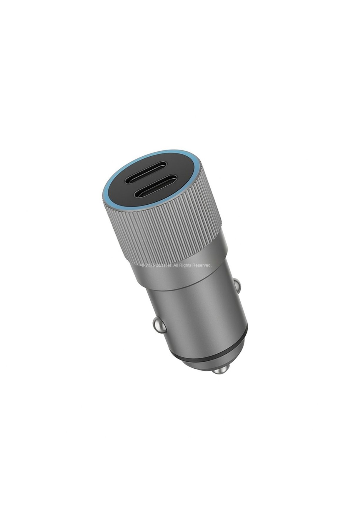 Busstier 40W Çift Type-C Araç Şarj Adaptörü – Hızlı PD3.0 QC3.0 USB-C Şarj Cihazı