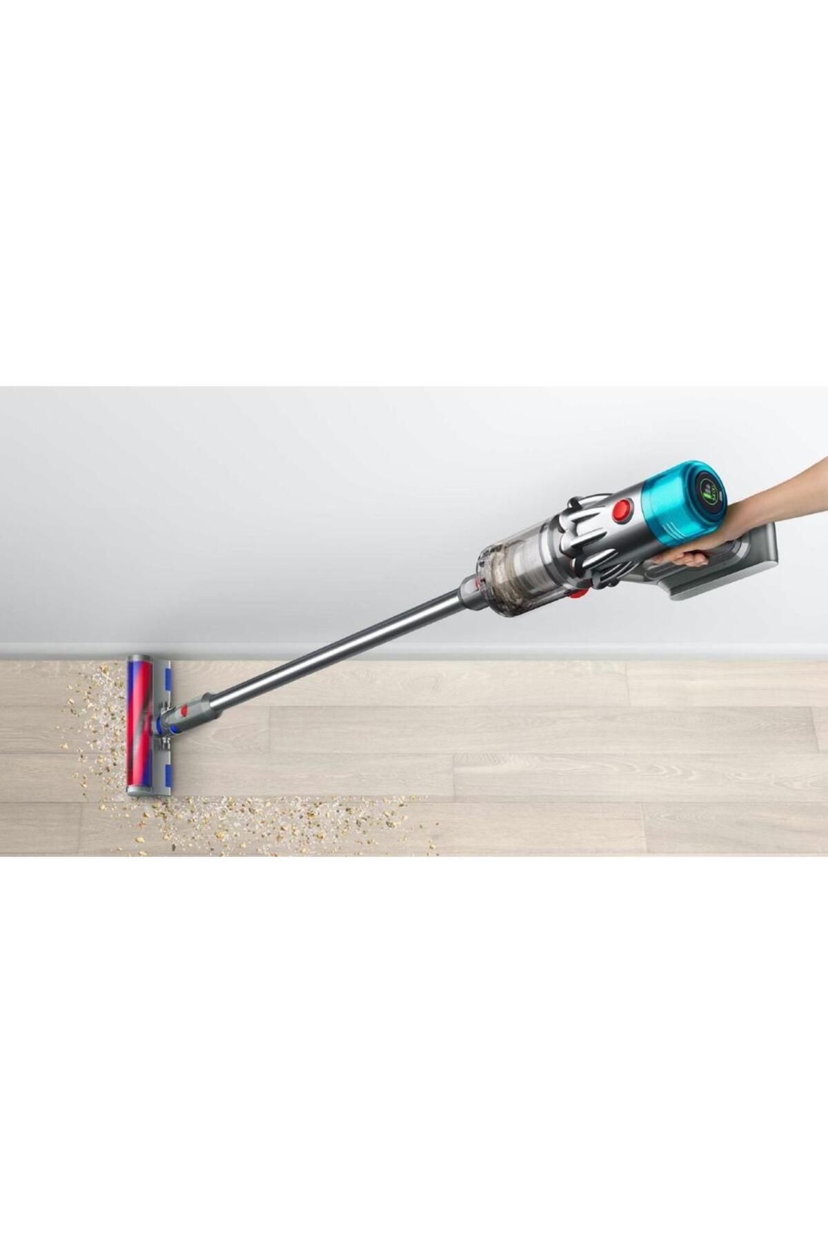 DYSON-Aspirator vertical Dyson V12 Origin 492711-01, 500 W, 120 AW, Recipient 0.35 l (Argintiu) 2