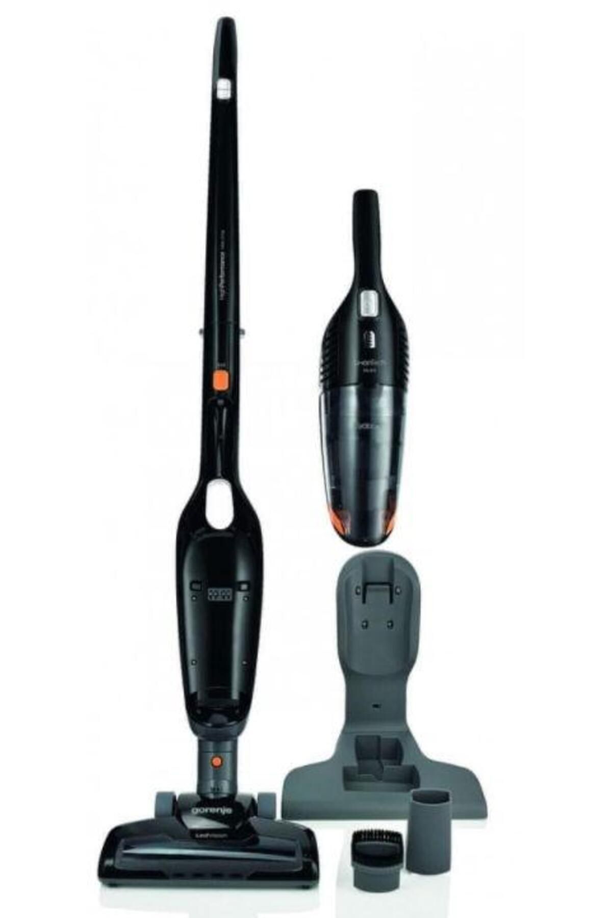 Gorenje-Aspirator vertical Gorenje SVC144FBK, 0.6 L, Autonomie 38 min (Negru) 1