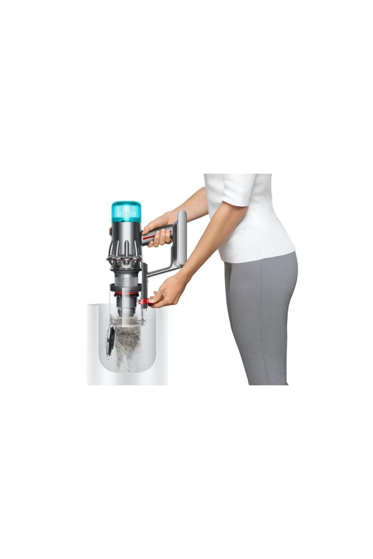 DYSON-Aspirator vertical Dyson V12 Origin 492711-01, 500 W, 120 AW, Recipient 0.35 l (Argintiu) 5