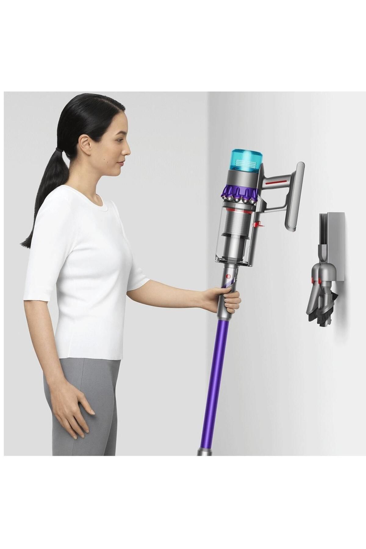 DYSON-Aspirator vertical Dyson Gen5 Detect Absolute, 752W, putere de aspirare 280 AW (Mov/Argintiu) 6