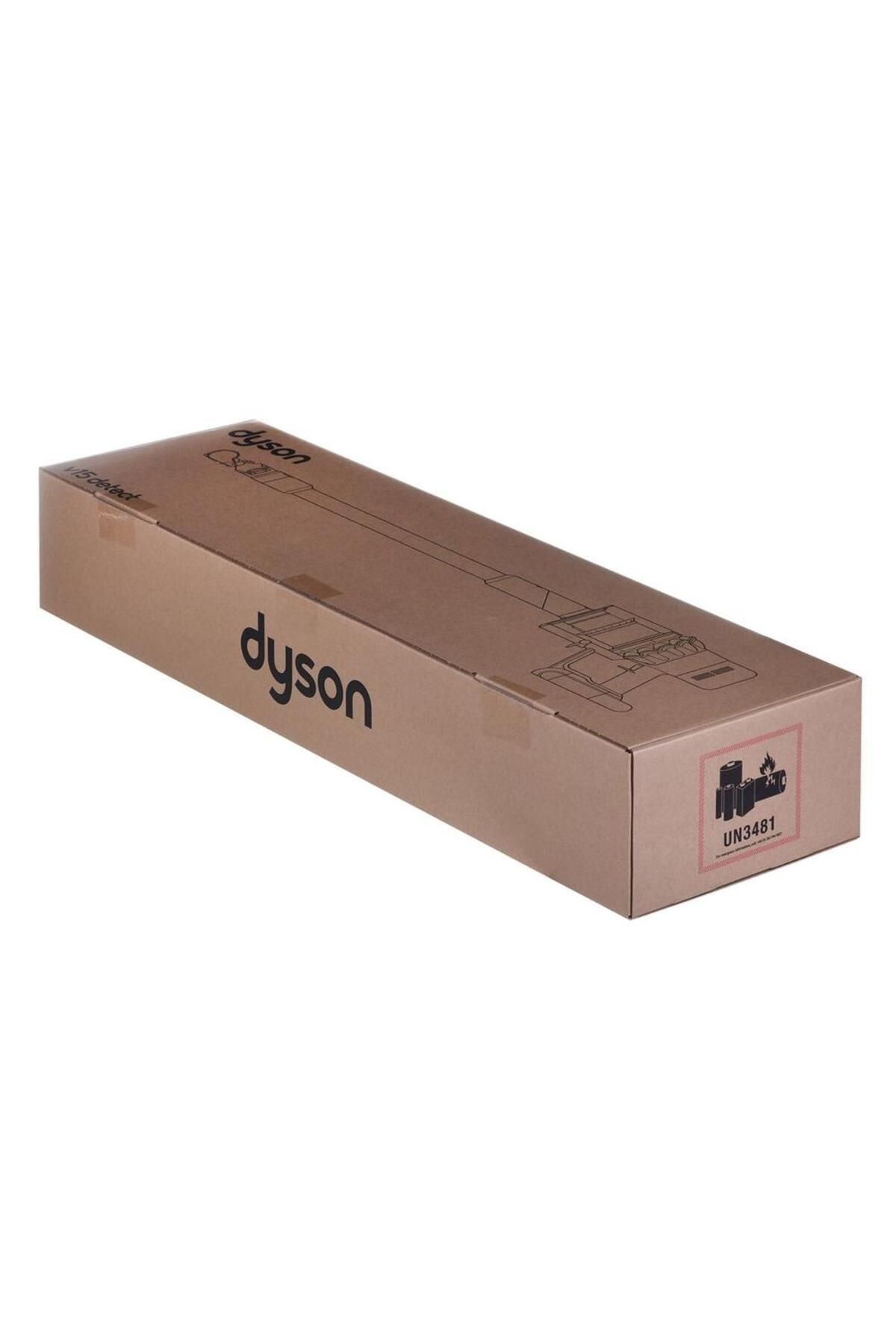 DYSON-Aspirator vertical Dyson V15 Detect Absolute 2023, 660 W, 0.7 L, Autonomie 60 min (Gri/Galben) 12