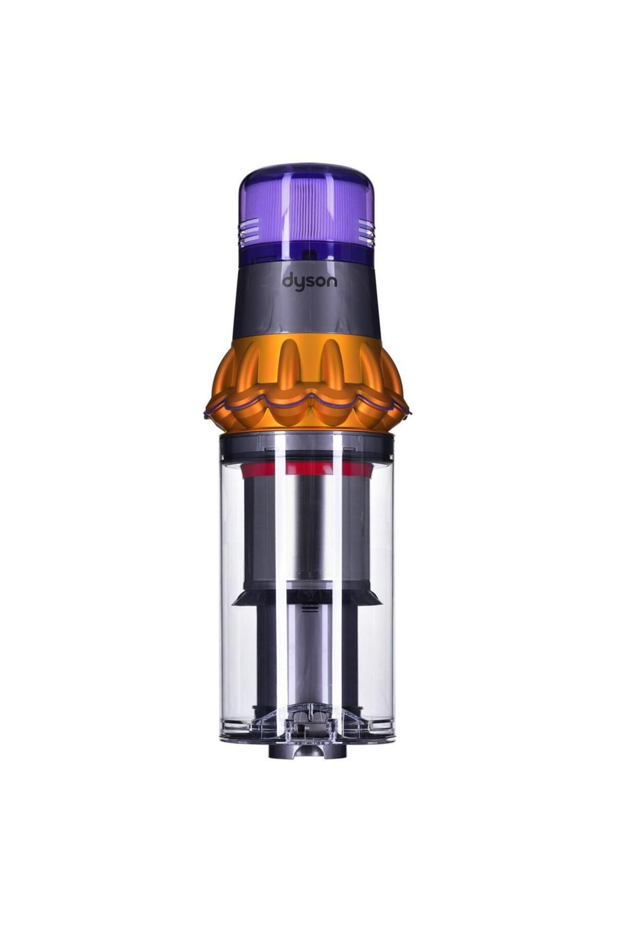DYSON-Aspirator vertical Dyson V15 Detect Absolute 2023, 660 W, 0.7 L, Autonomie 60 min (Gri/Galben) 10