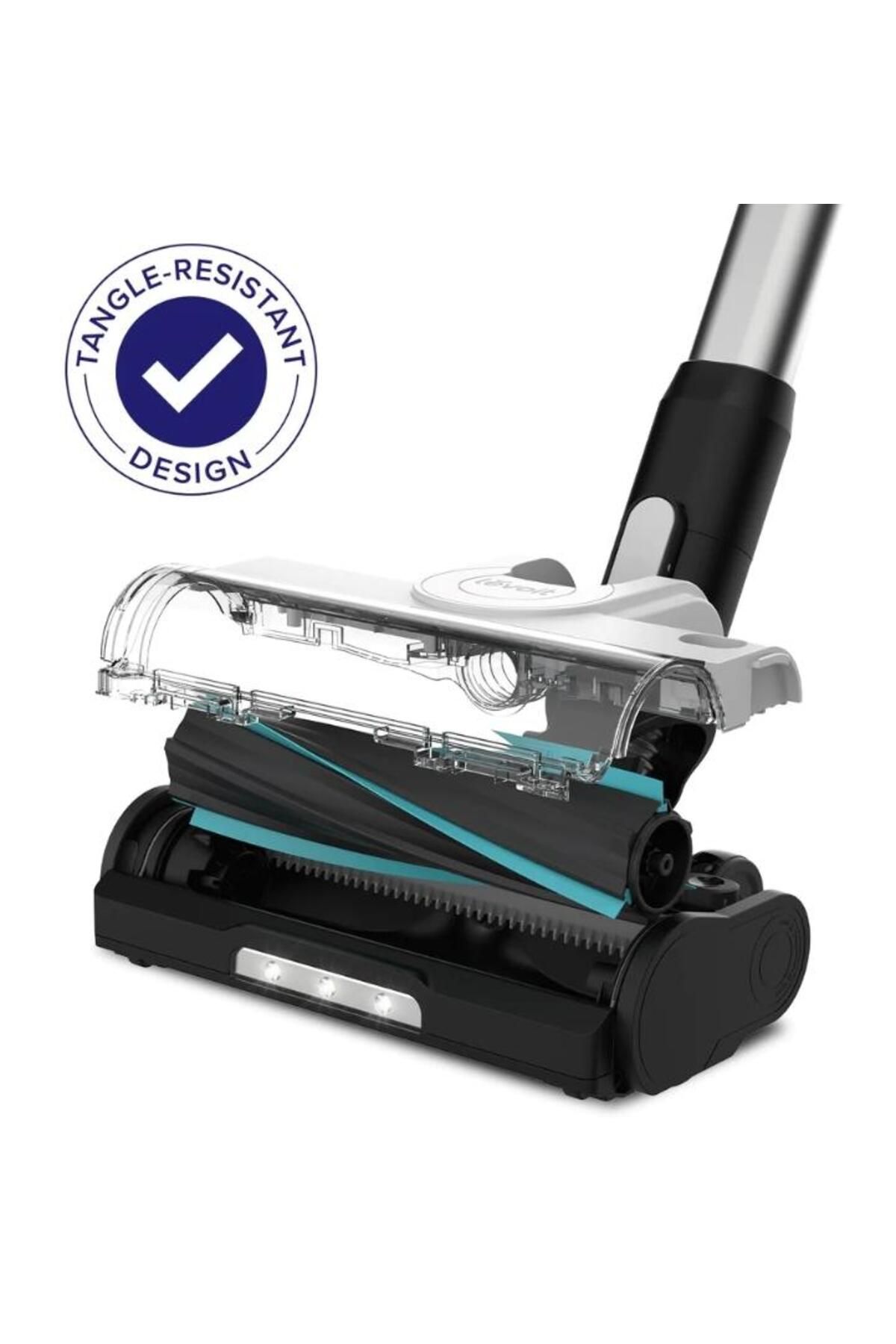 Levoit-Aspirator vertical fara fir LEVOIT V200, Autonomie 50 Min, Iluminare LED, 180W, Container 0.75 L 5