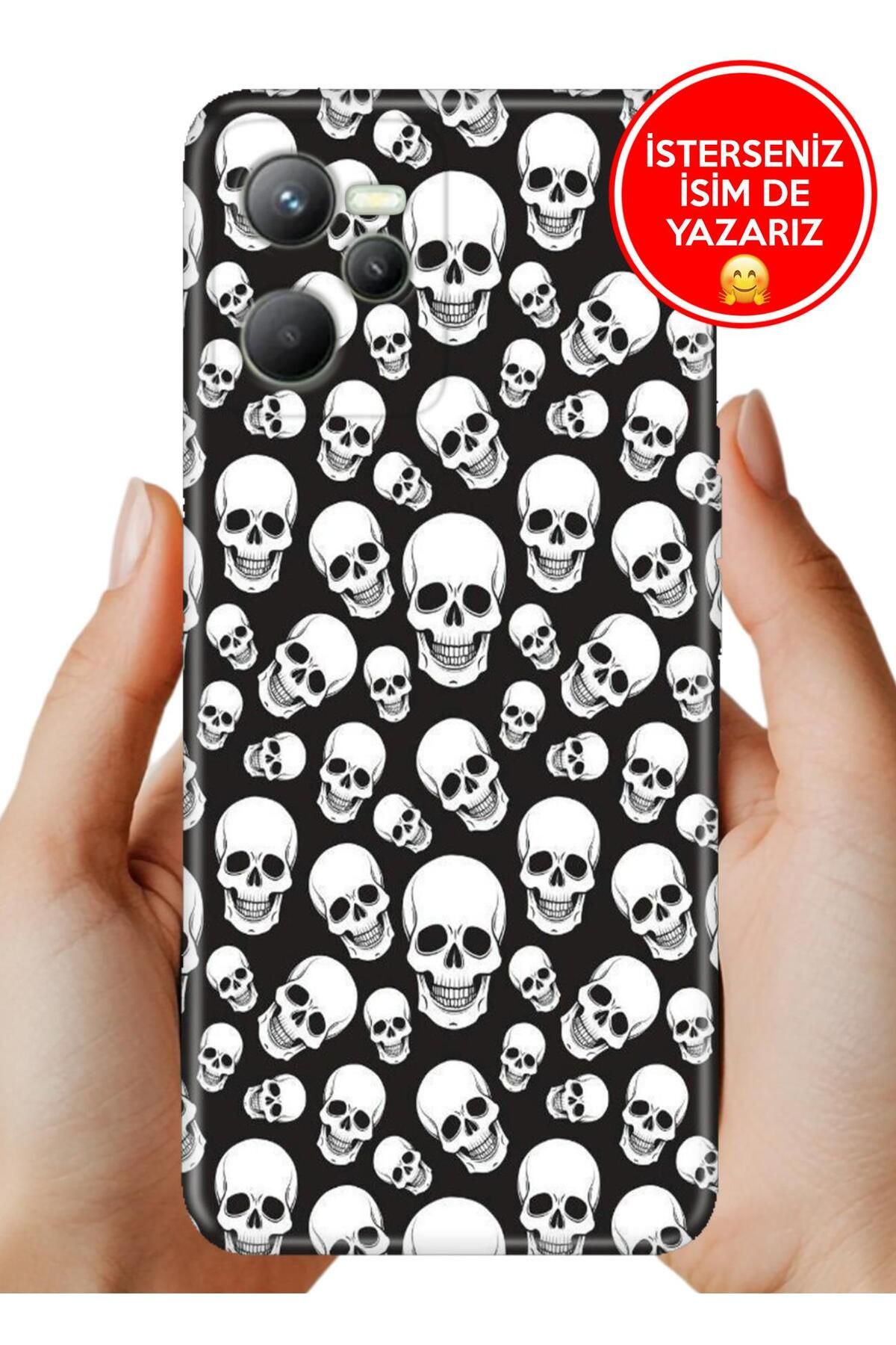realme C35 Kılıf FullCover Resimli Desenli Silikon Cod316