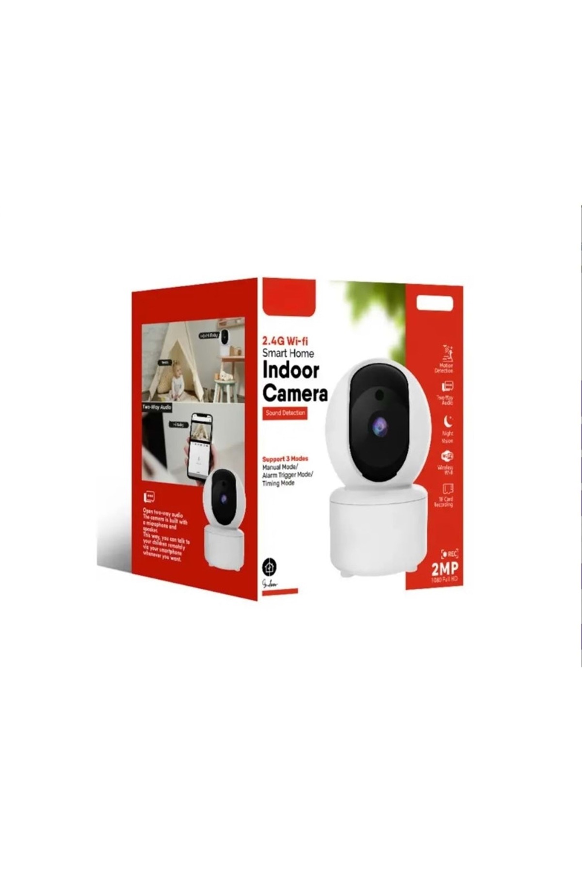 Blic Blm-59 Wi-Fi 2mb 1080P Full Hd Gece Görüş Bebek Güvenlik Kamera fotoğrafı 2 (önizleme)