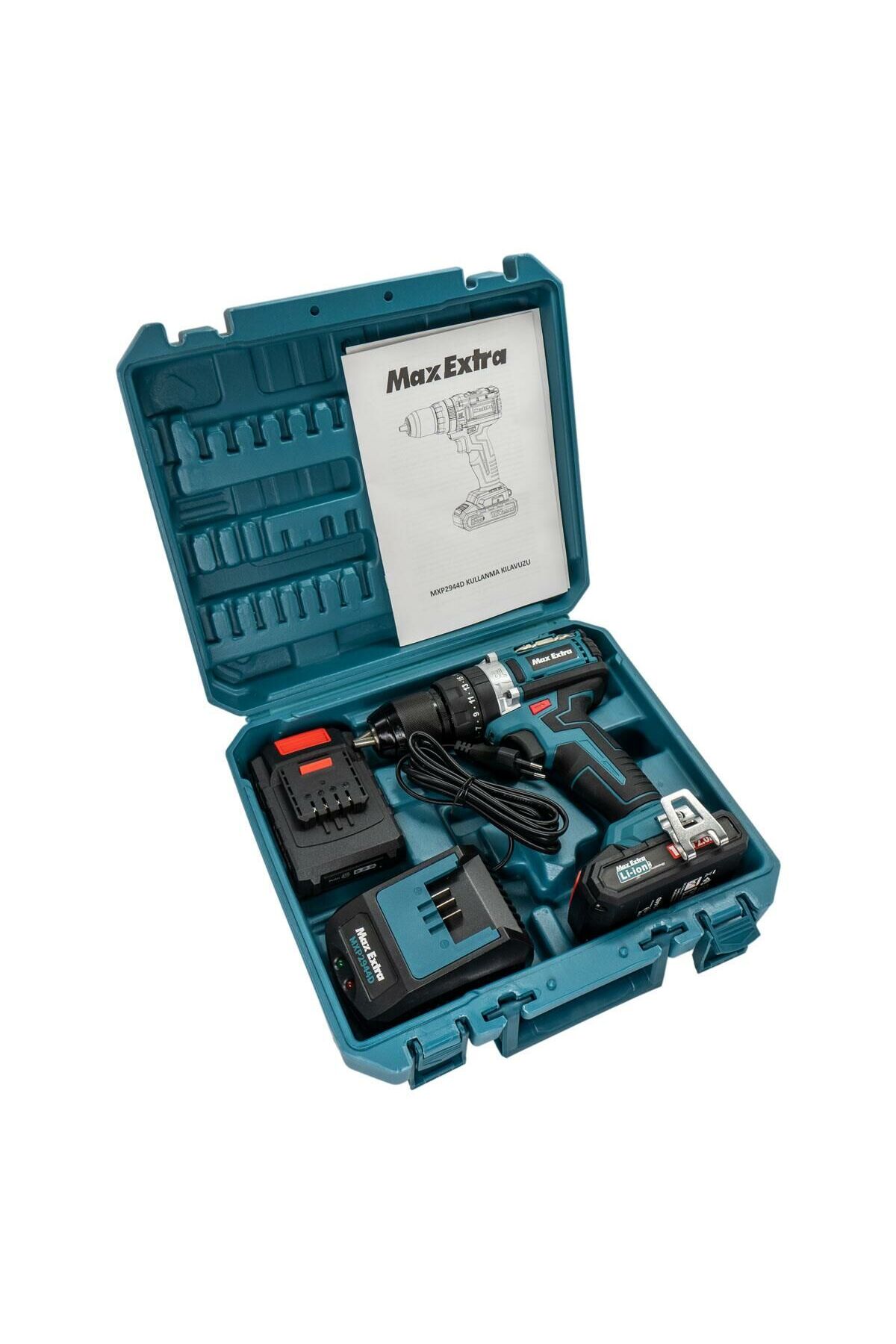 マサル İBTAŞ MAX EXTRA MXP2944D Akülü Darbeli Matkap 18Volt - 2 Amper