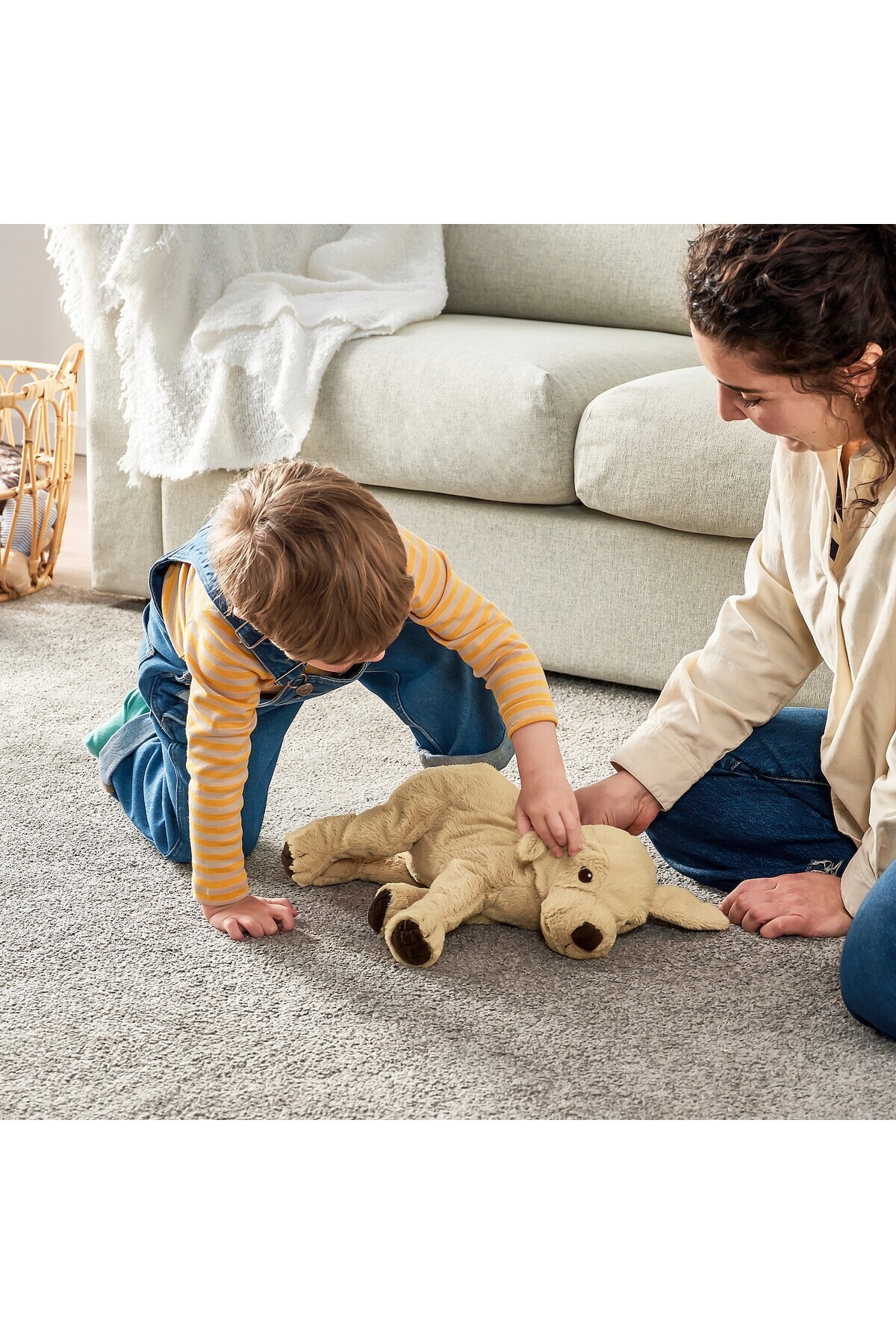 IKEA-GOSIG GOLDEN Soft toy, dog/golden retriever, 40 cm 2